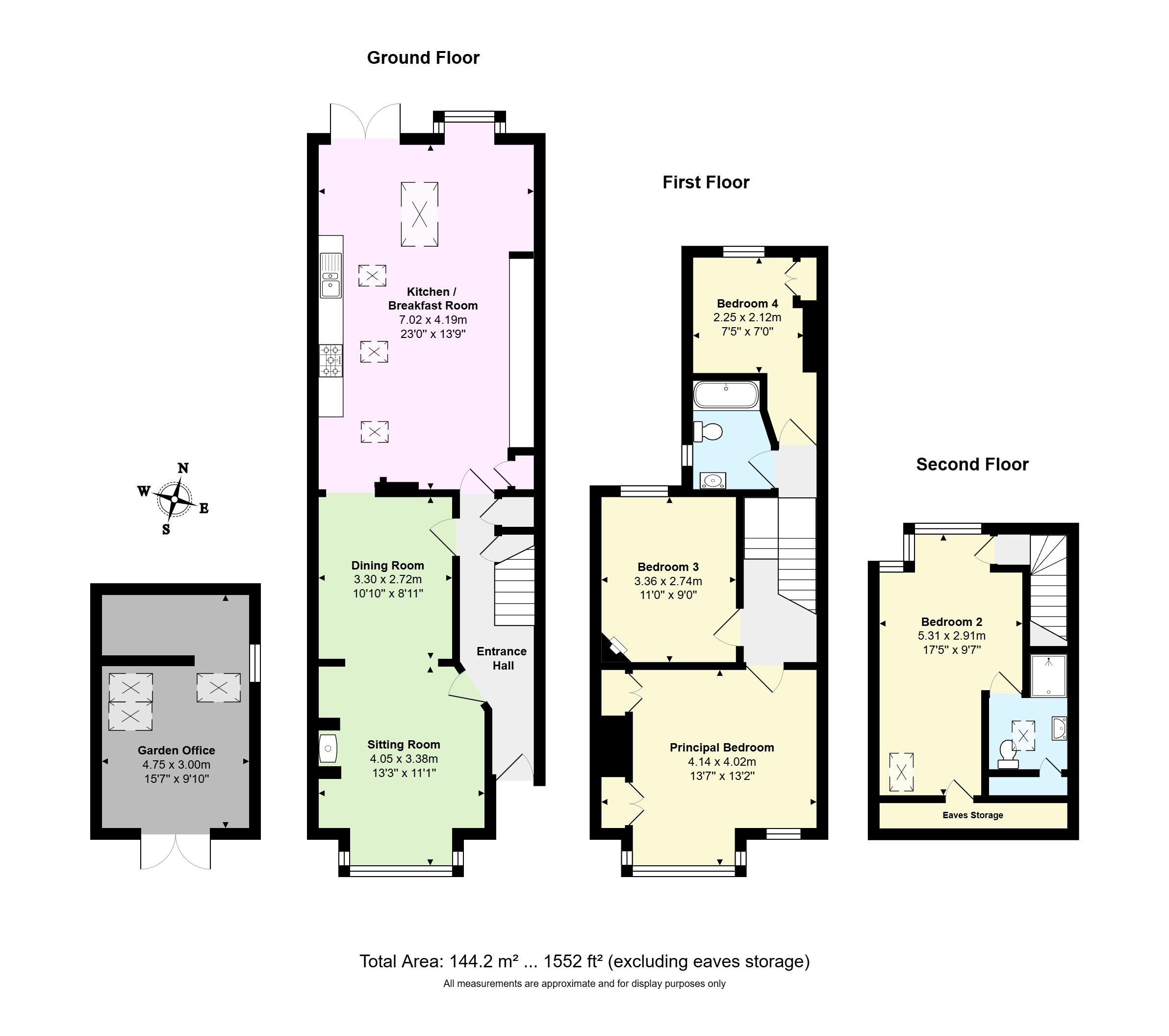 13, Owlstone Road, Cambridgeshire floorplan