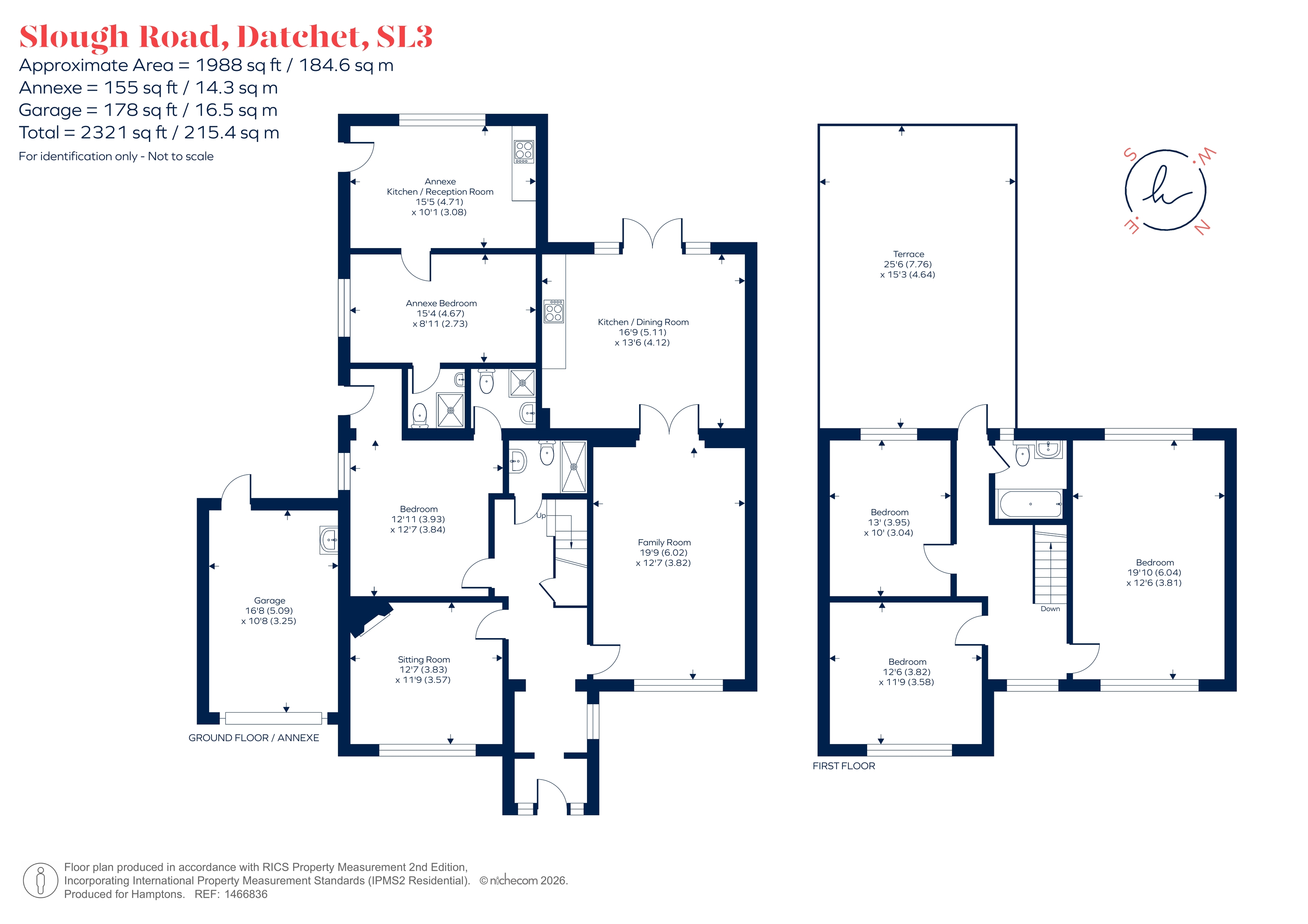 103, Slough Road, Datchet floorplan