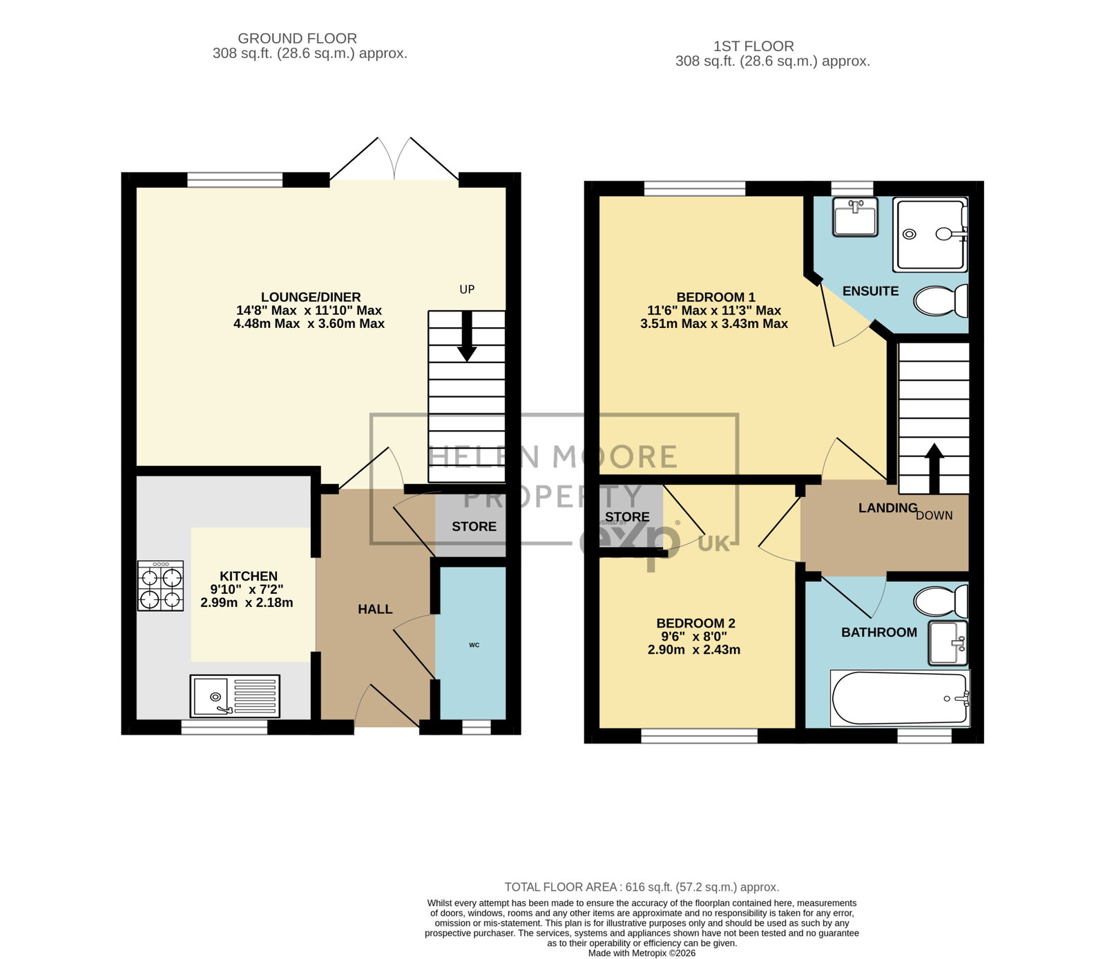 48, Westleigh Way, Plymouth floorplan