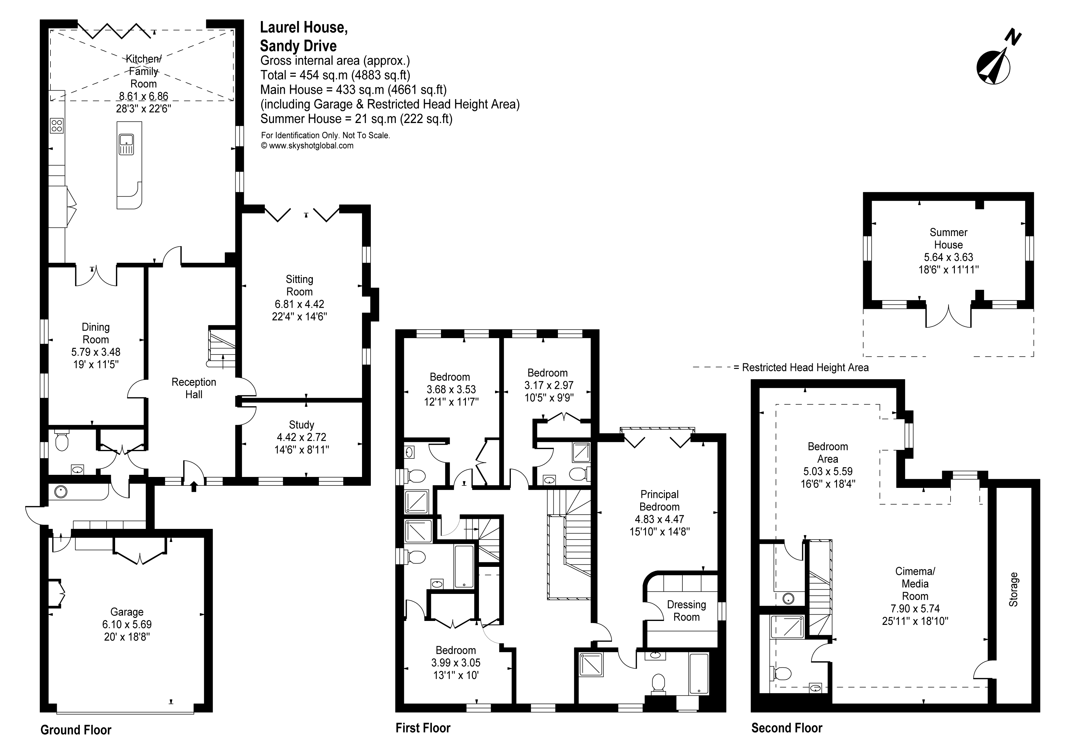 Sandy Drive, Cobham, Surrey KT11, 5 bedroom detached house for sale