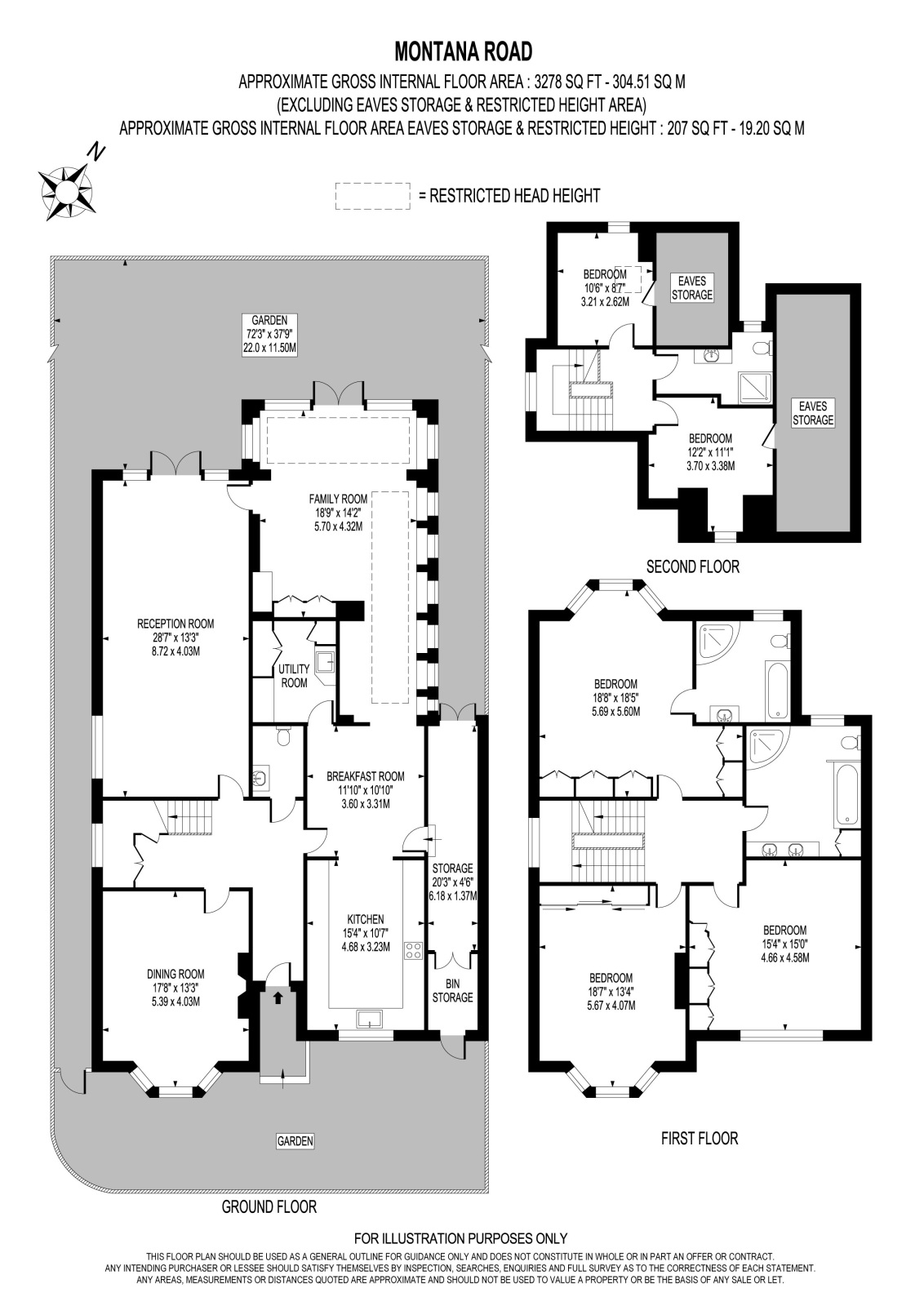 26, Montana Road, West Wimbledon floorplan
