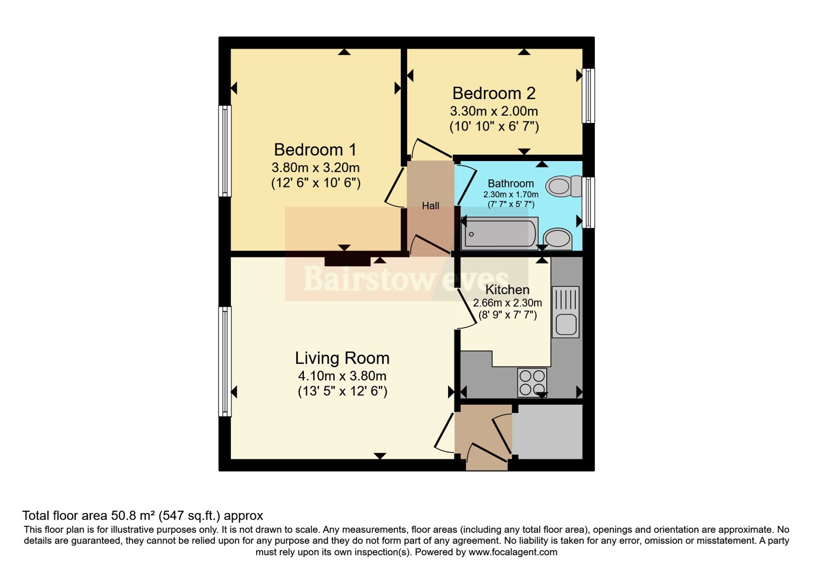 30, Douglas Court, Nottingham floorplan