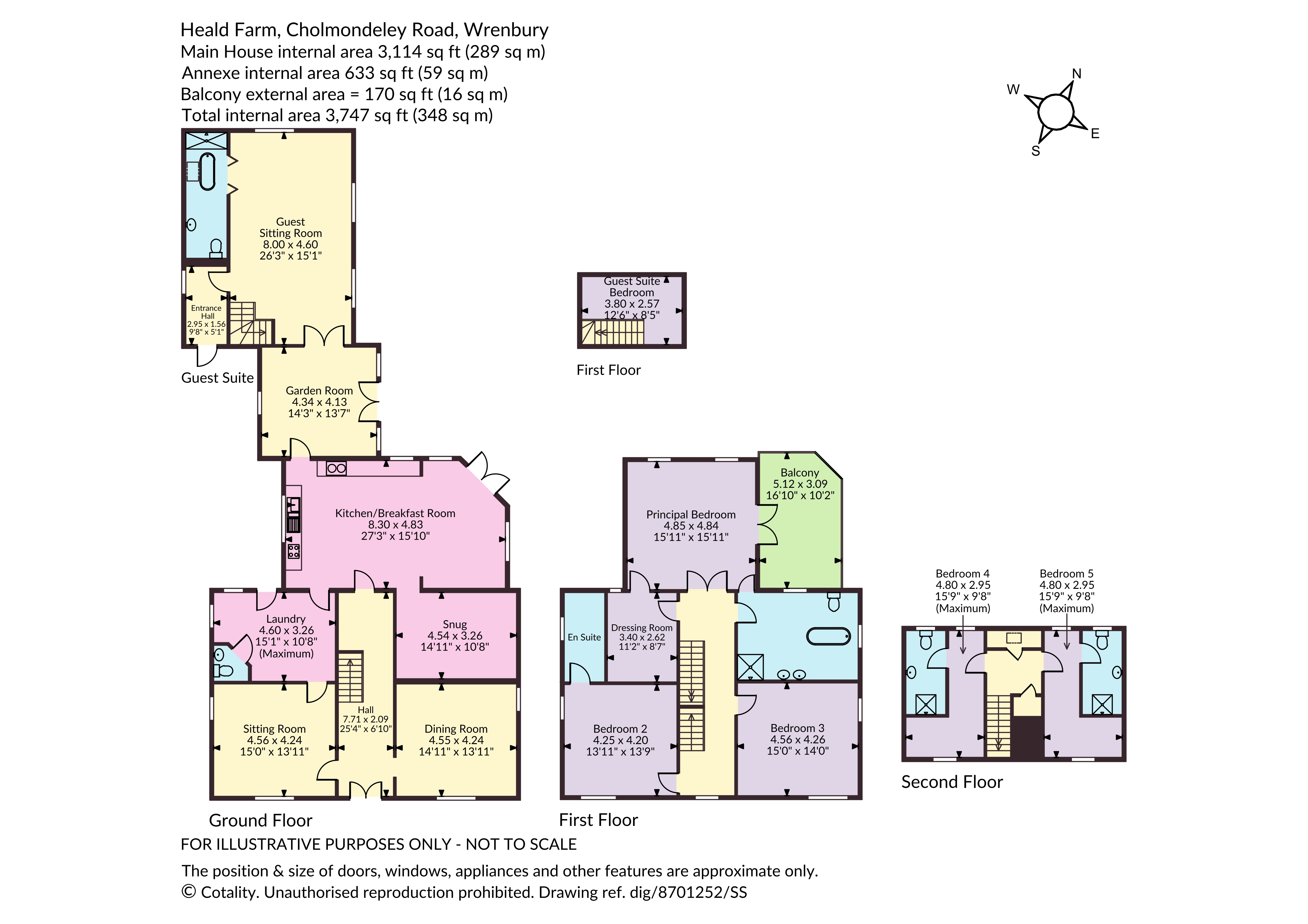 Heald Farm,, Cholmondeley Road, Nantwich floorplan