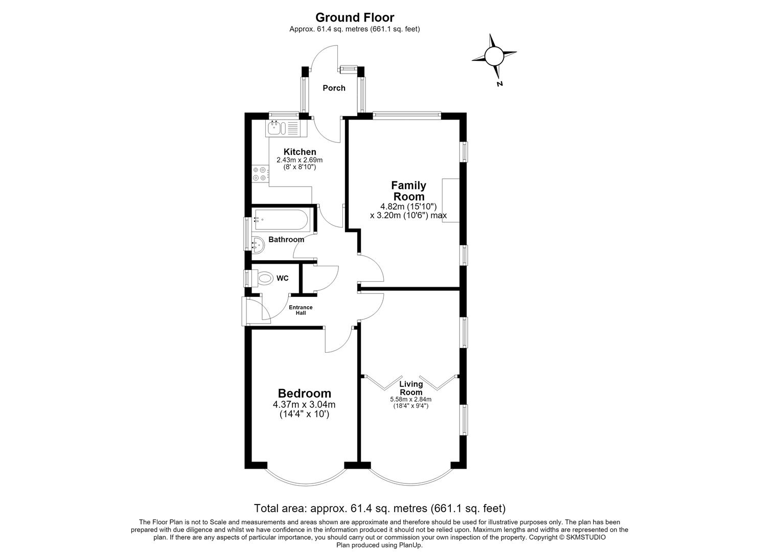 99, Malvern Way, Croxley Green floorplan