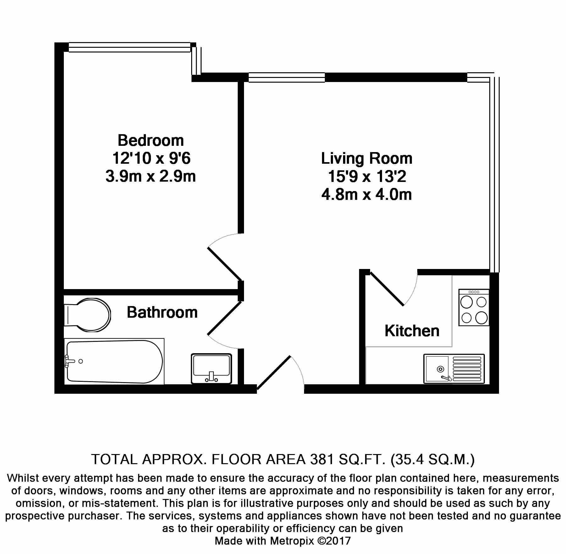 1 Bedrooms Flat to rent in Pembroke Road, Ruislip Manor, Ruislip HA4