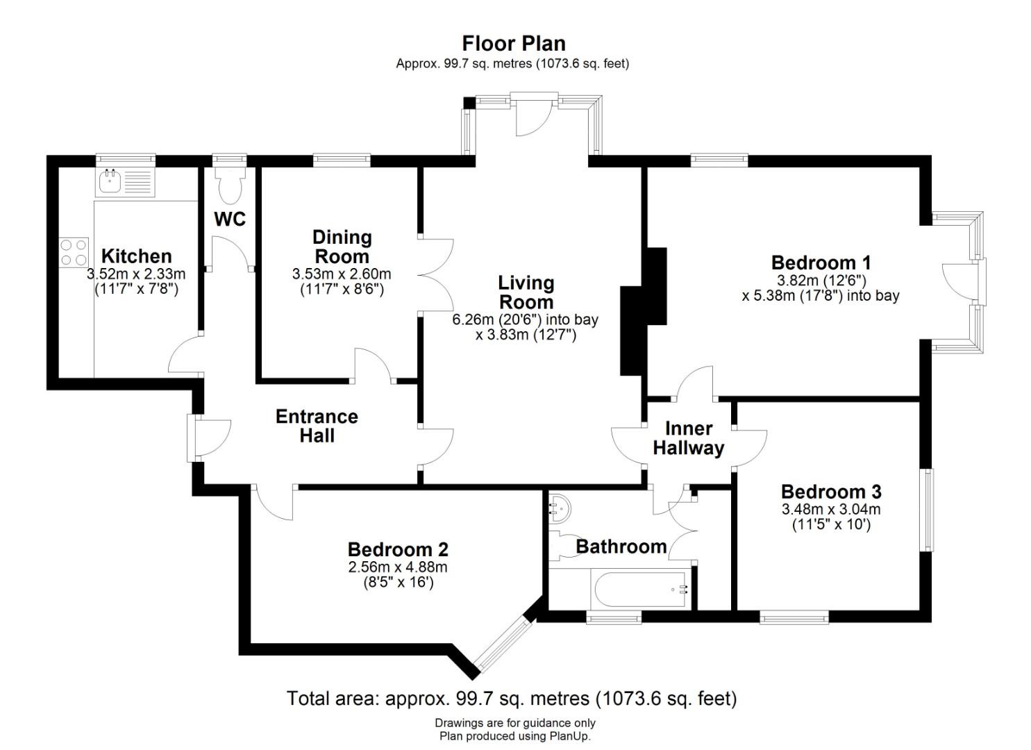 2, Manor Court, Cambridge floorplan
