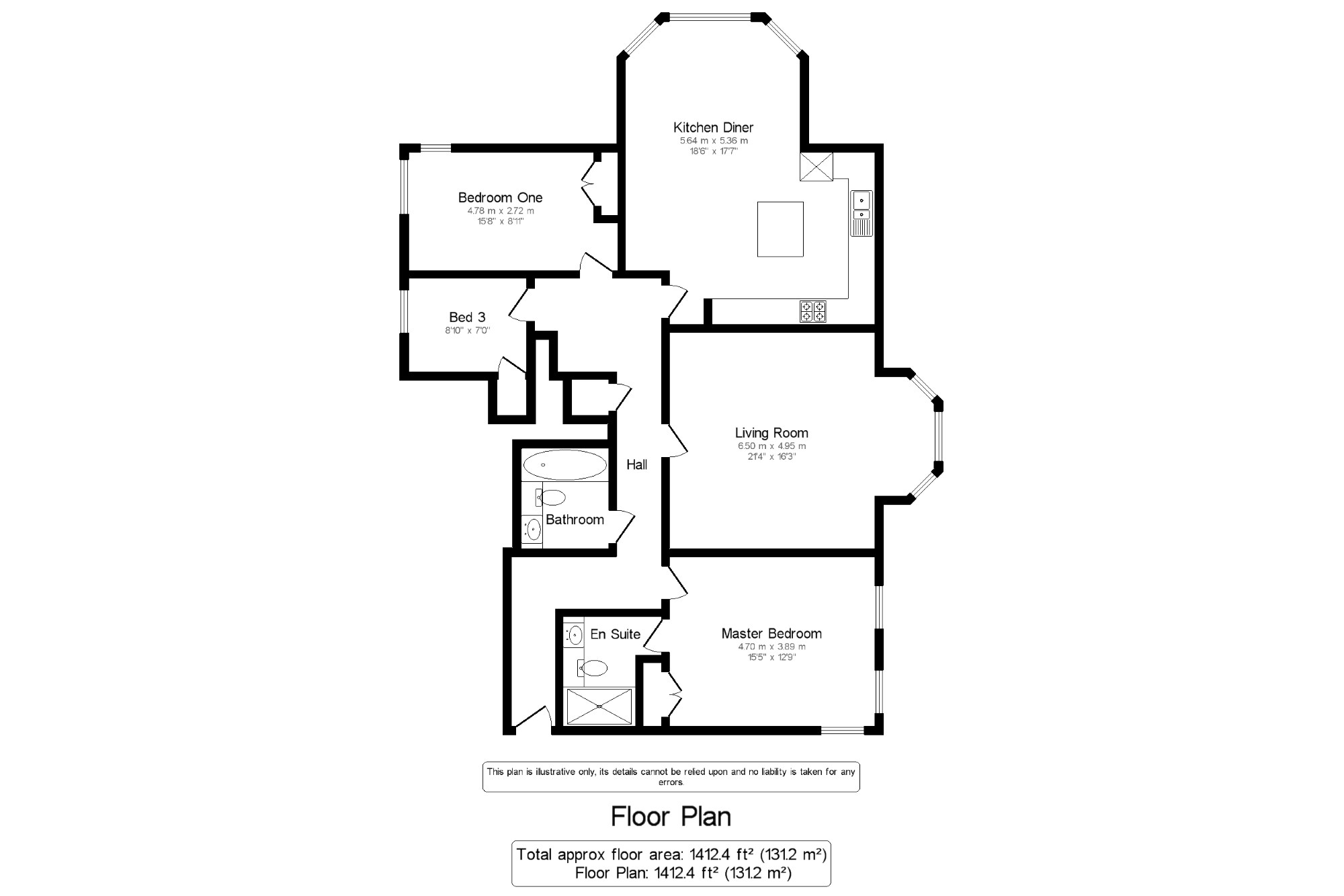 3 Bedrooms Flat for sale in Sandy Mead, Epsom, Surrey KT19