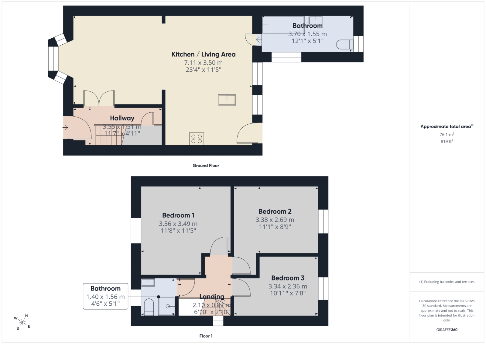 25, Budebury Road, Middlesex floorplan