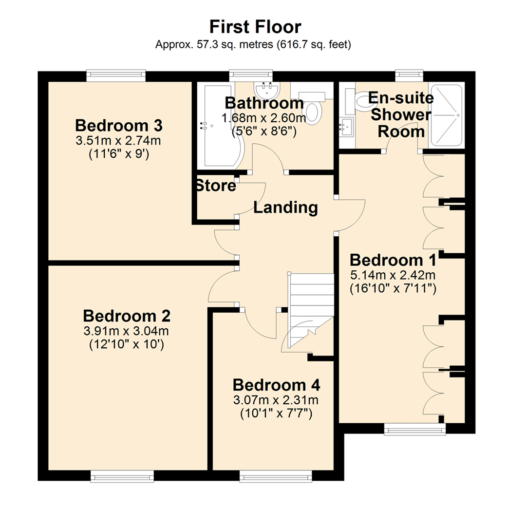 Mercer Crescent, Haslingden, Rossendale BB4, 4 bedroom detached house