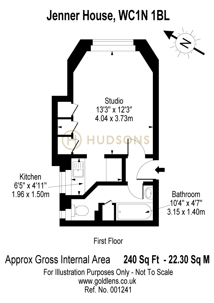 0 Bedrooms Studio for sale in Jenner House, Hunter Street, London WC1N