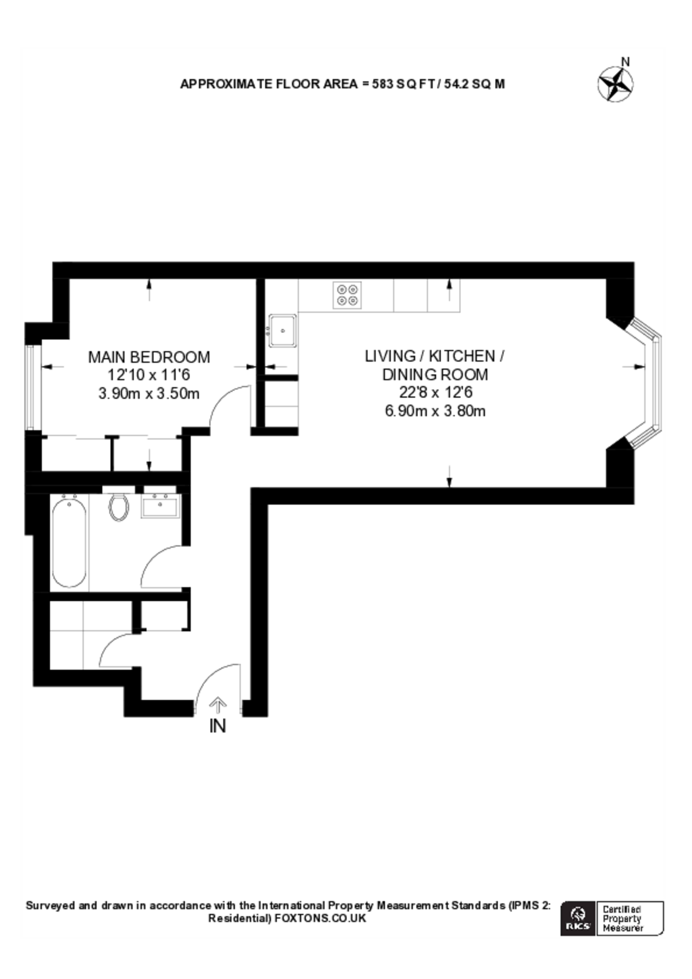 W1 Place, Marylebone floorplan