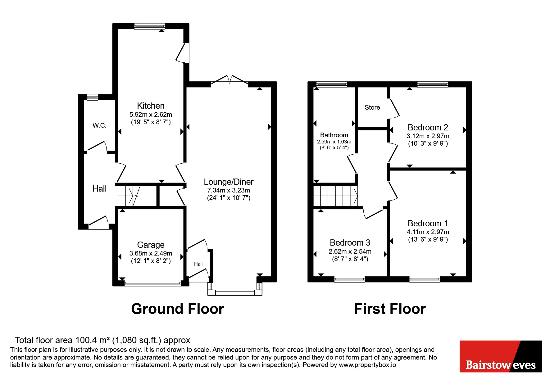 Paxmead Close, Keresley floorplan
