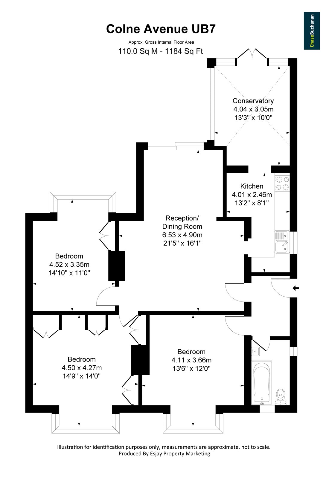Colne Avenue, West Drayton floorplan