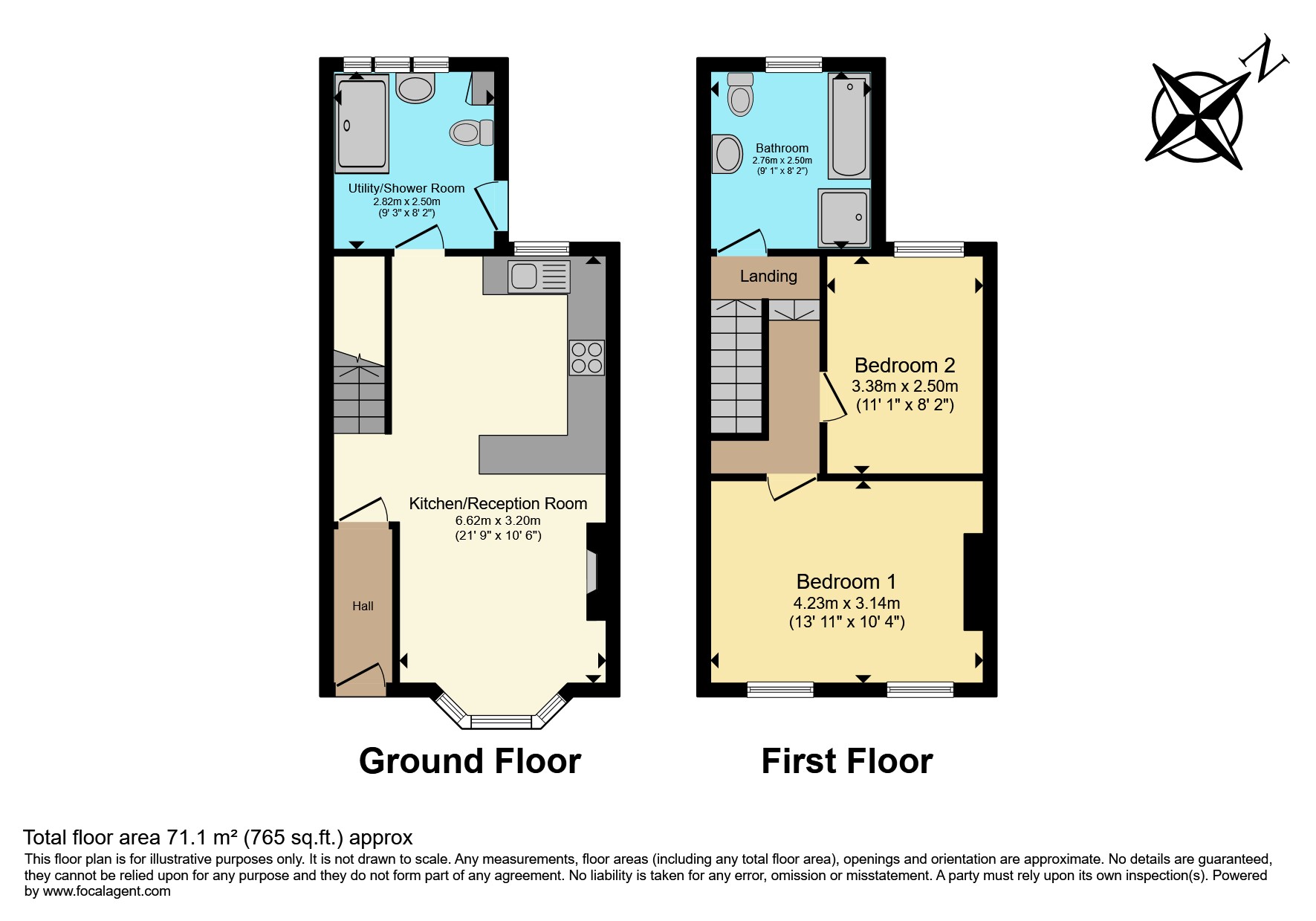 30, Sunnyside Road East, London floorplan