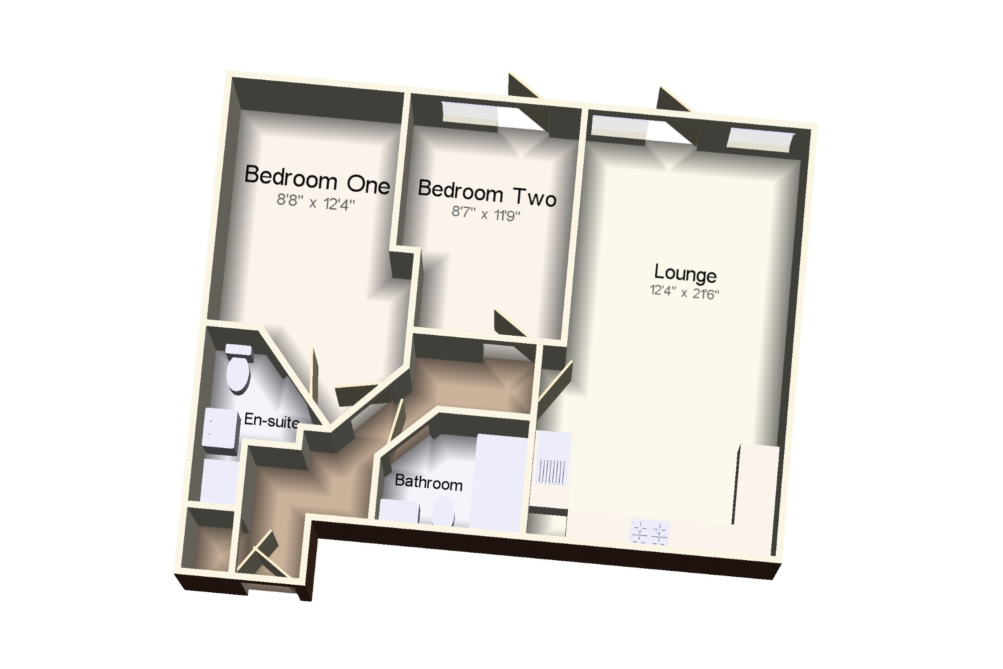 2 Bedrooms Flat for sale in Thames Road, Grays, Essex RM17