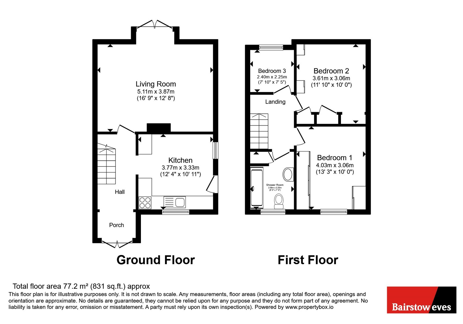 51, Chapel Street, Cannock floorplan