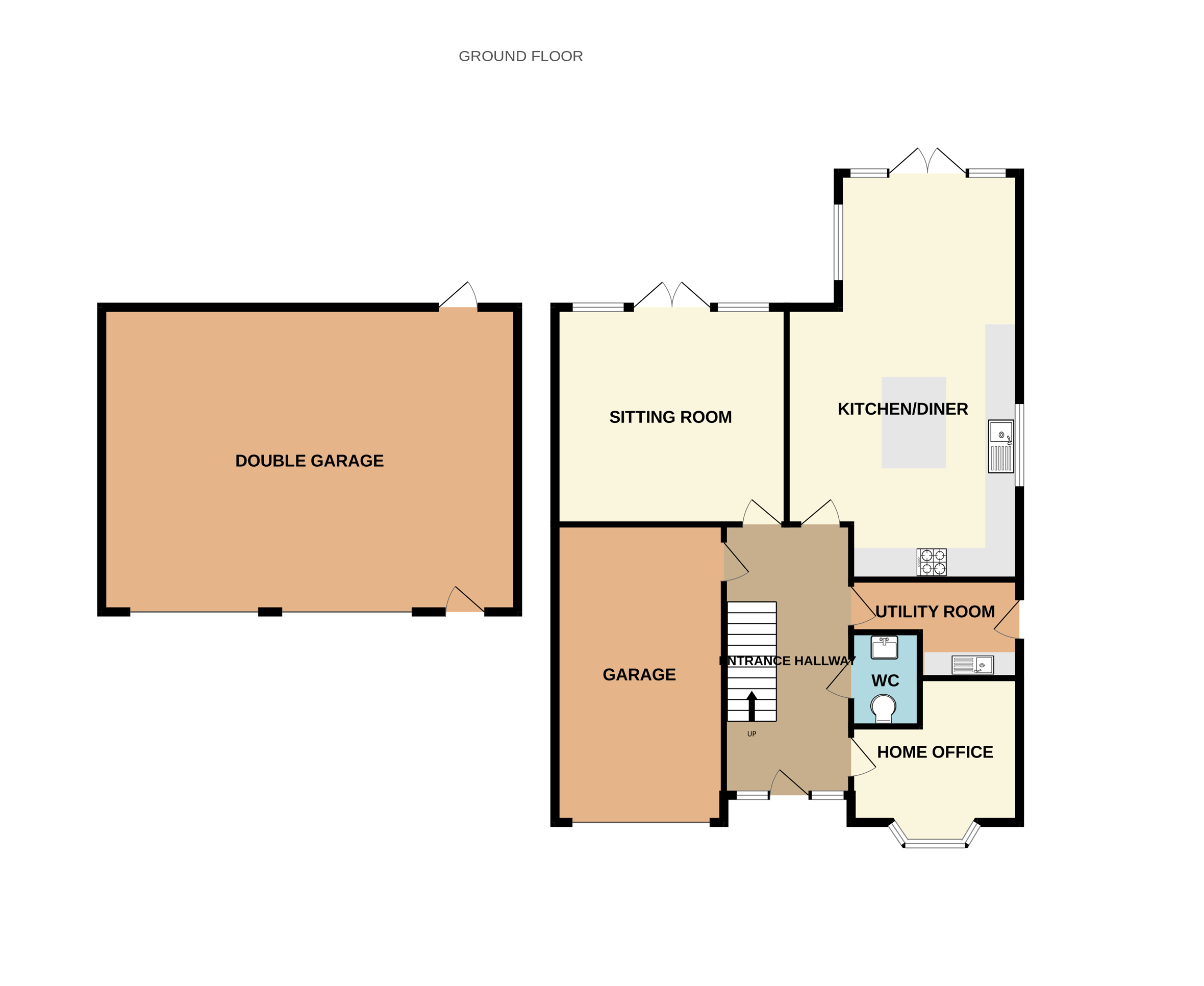 5, St. Legers Way, Riseley floorplan
