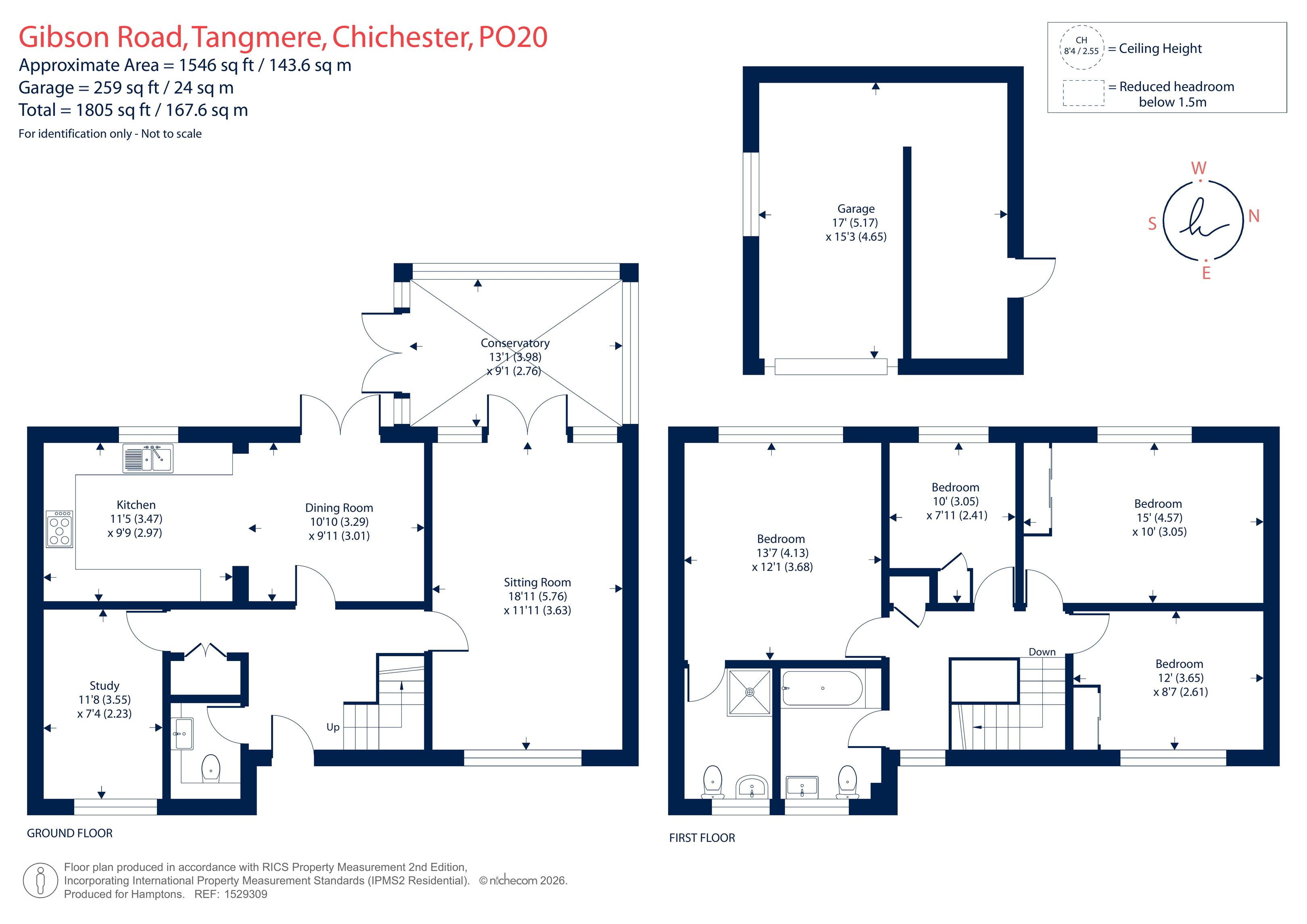 Gibson Road, Chichester floorplan