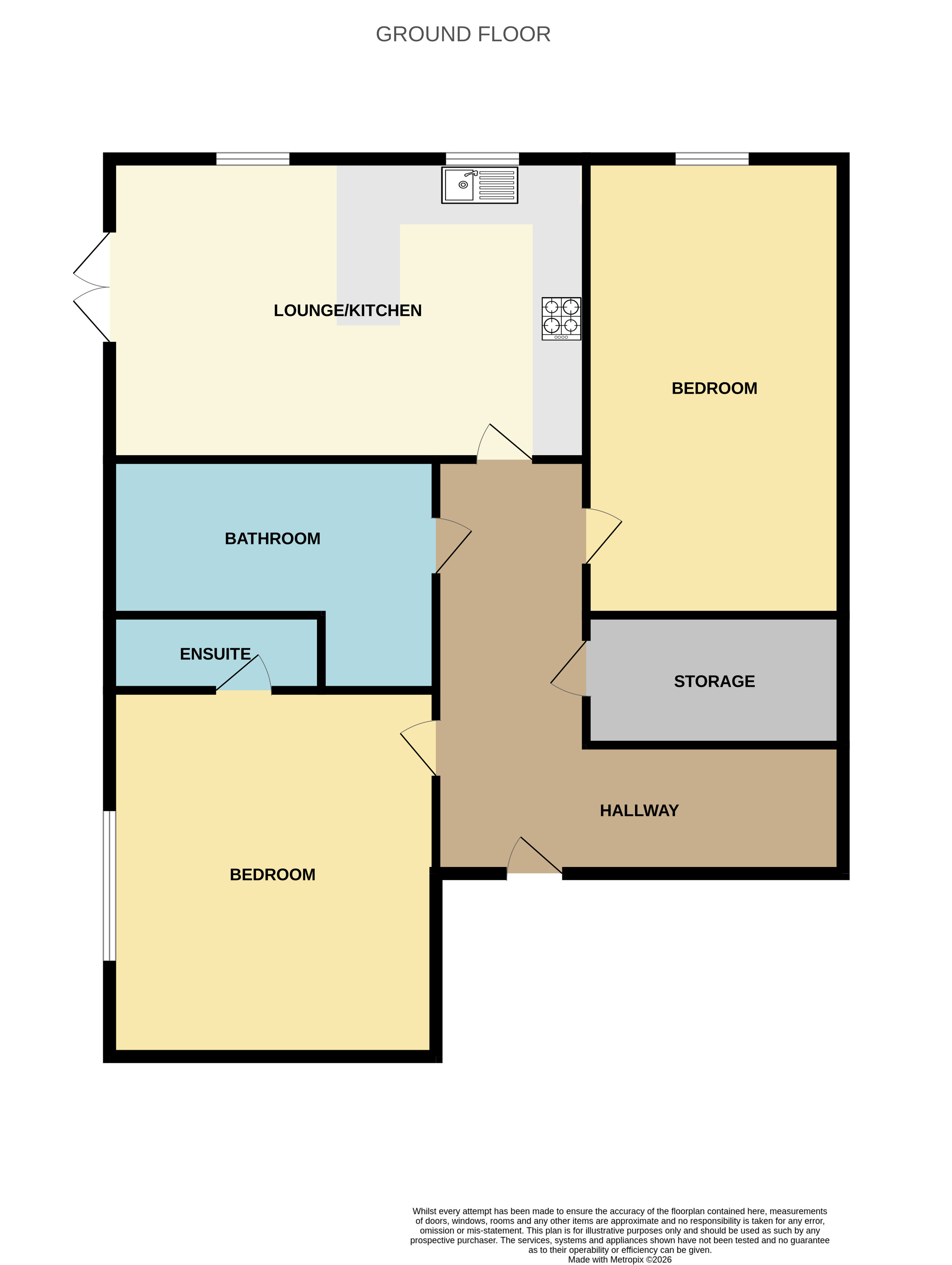 Warwick Crescent, Basildon floorplan