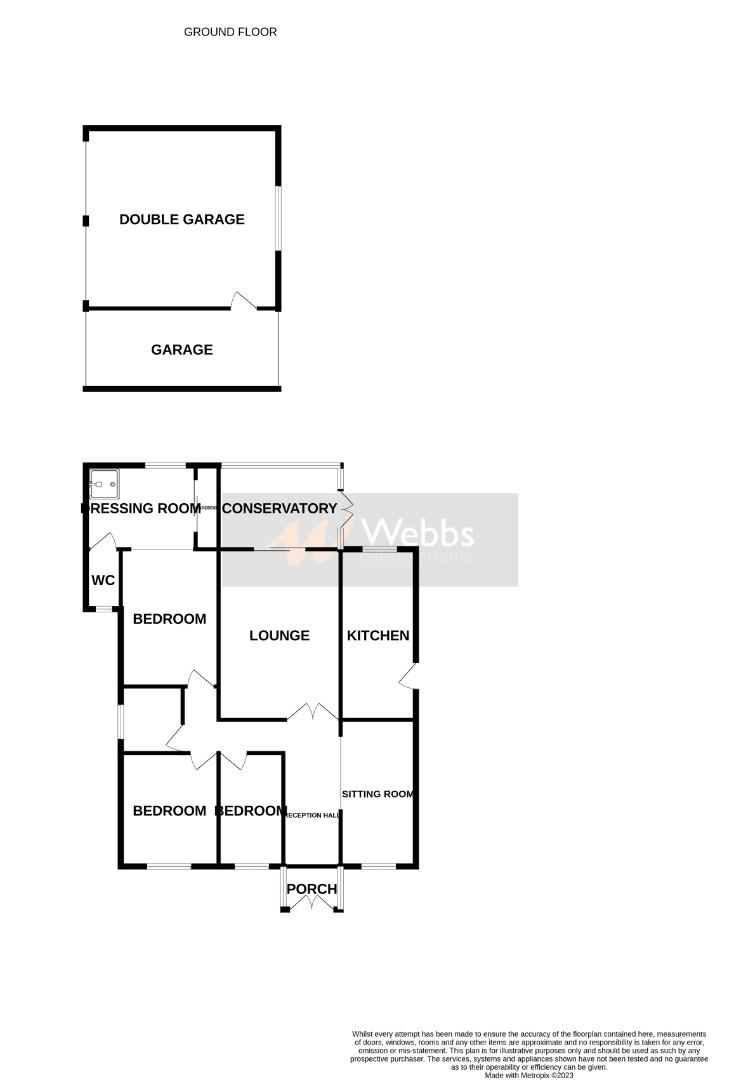 St. Johns Road, Pelsall, Walsall WS3, 3 bedroom detached bungalow for