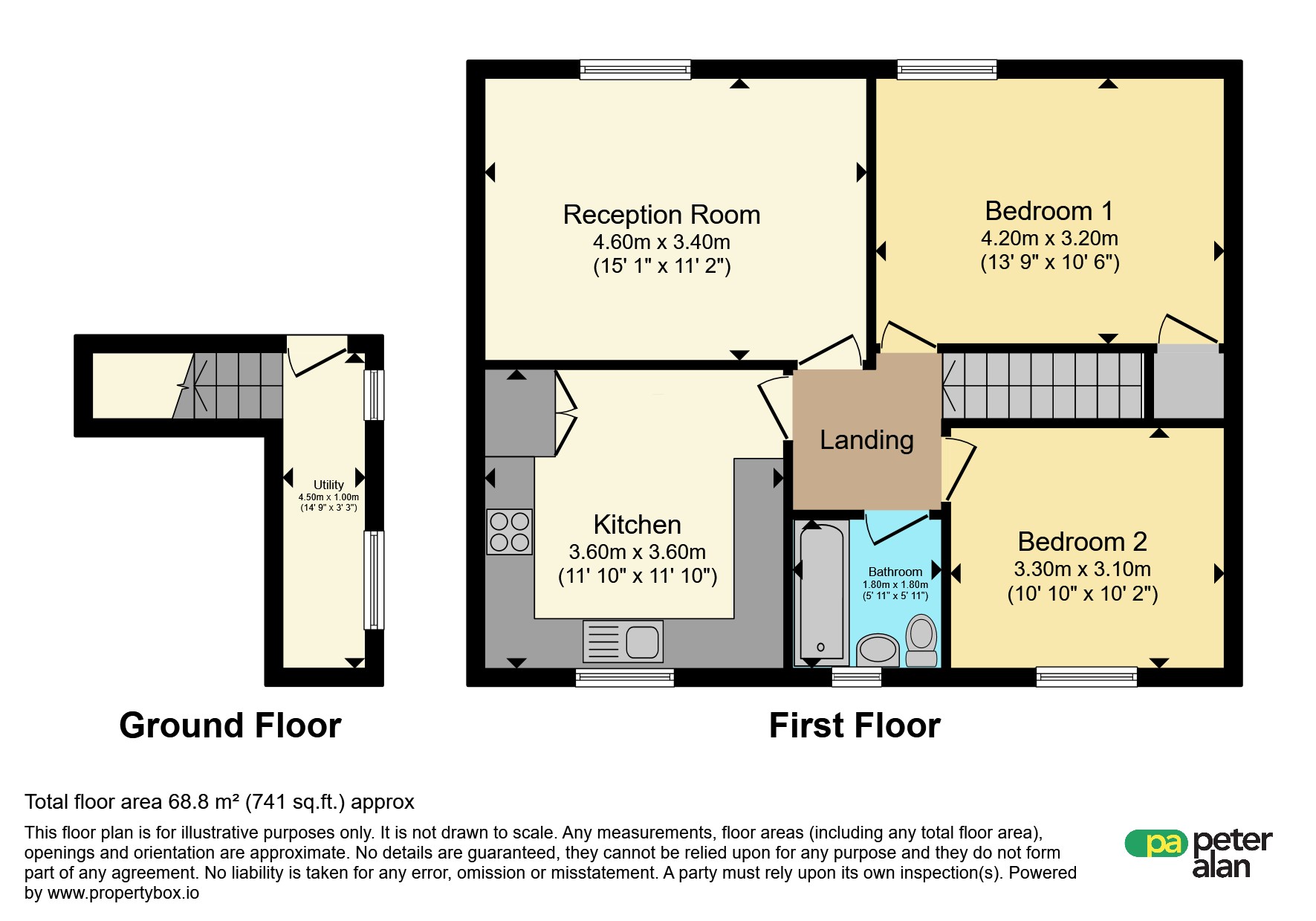 41a, Hill View, Bridgend floorplan