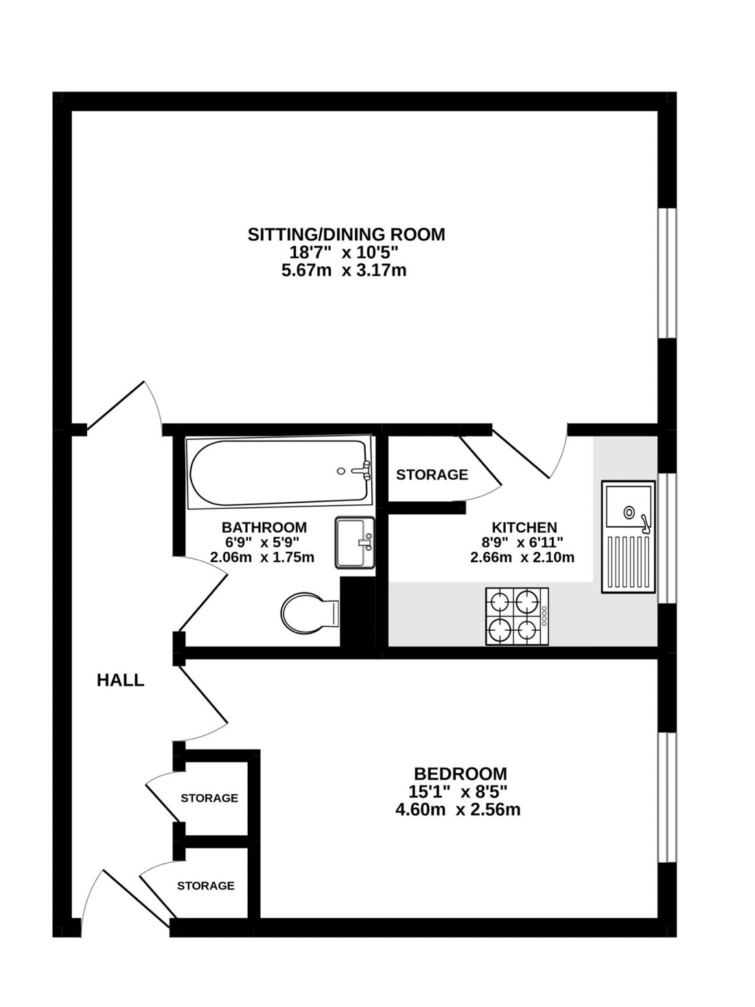 13, Broadlake Close, St. Albans floorplan