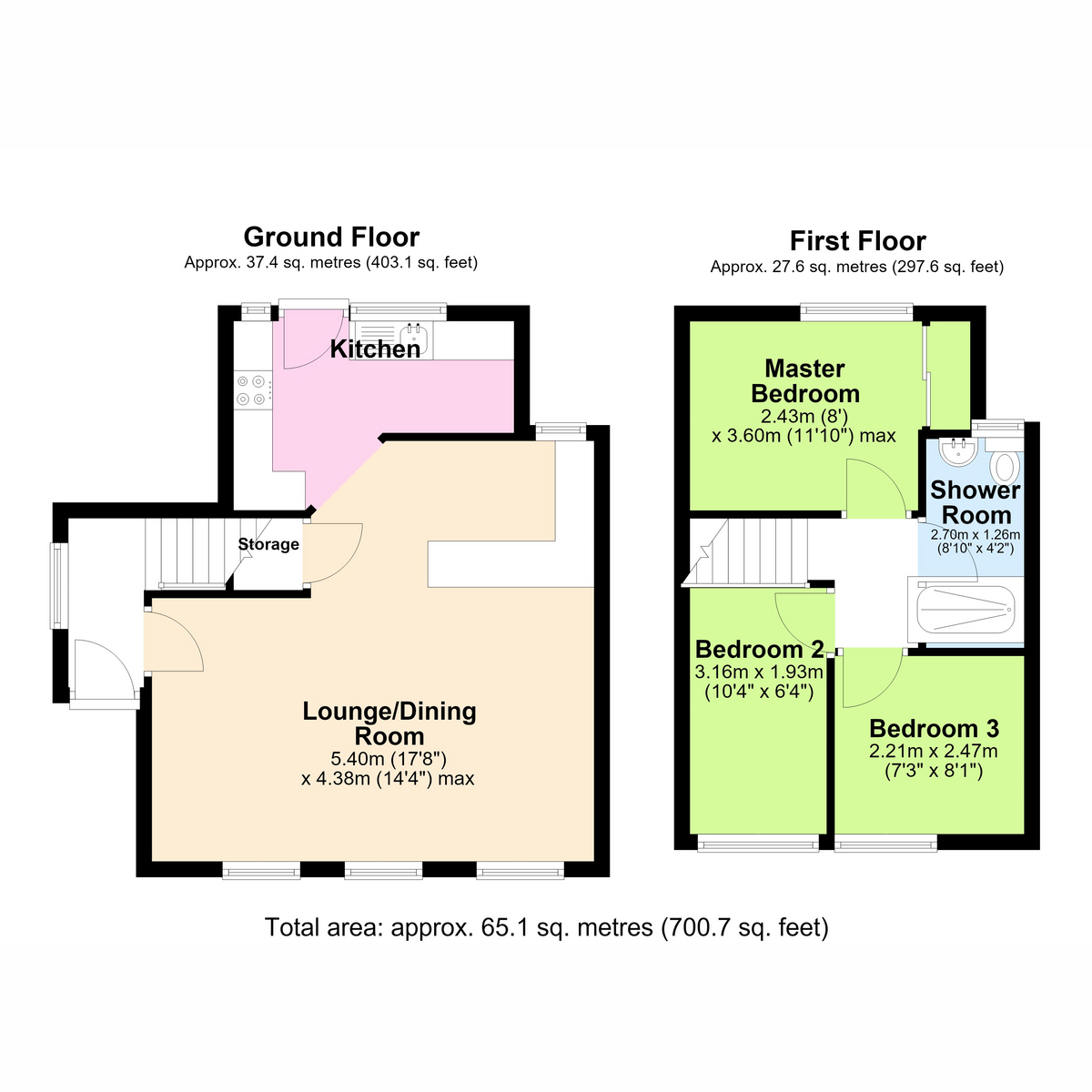 Brookfield Road, Northampton floorplan