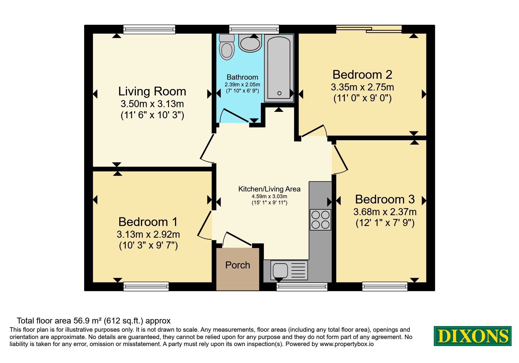 28, Mill Burn Way, West Midlands floorplan