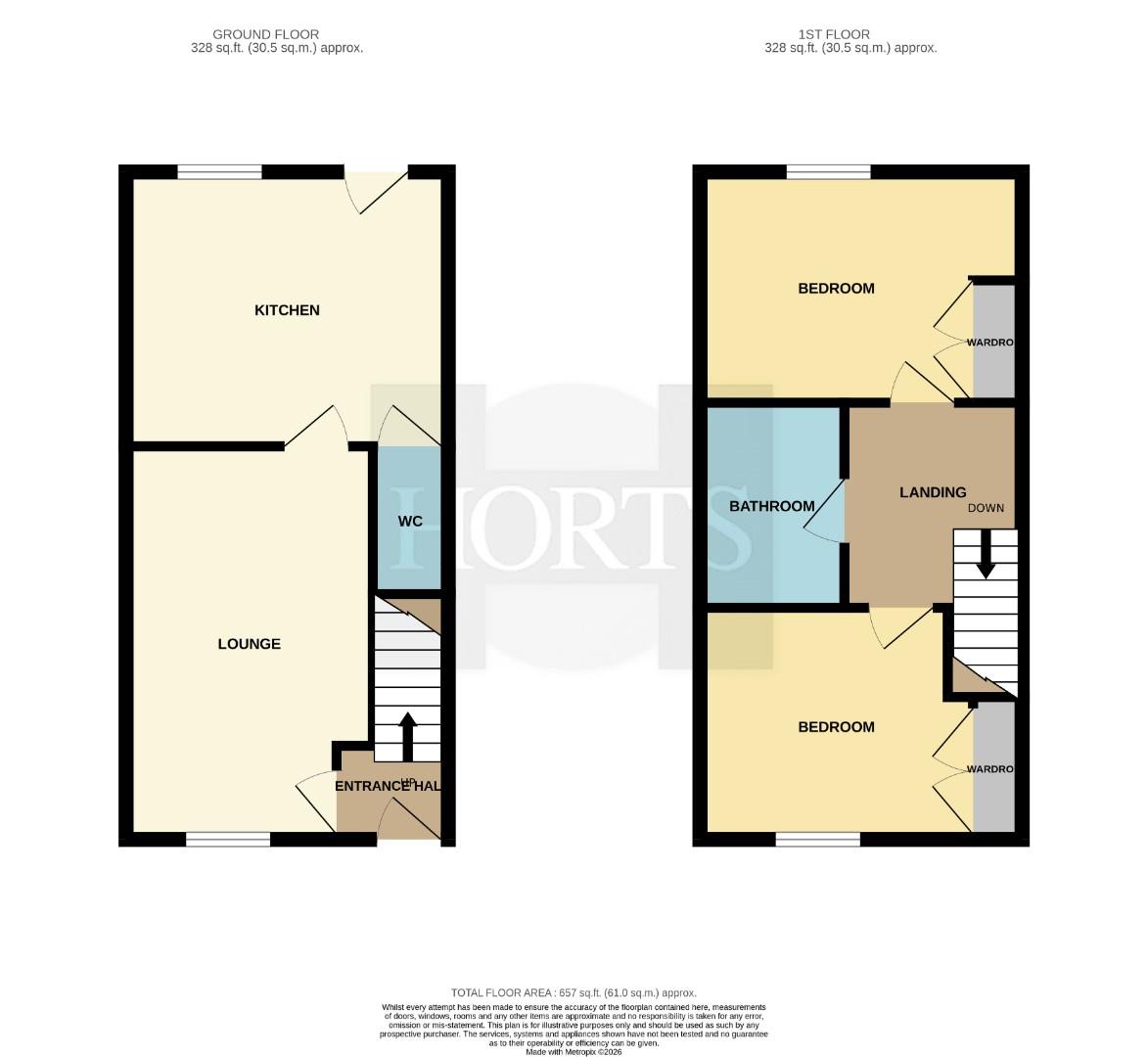 4, Dodgson Close, Rugby floorplan