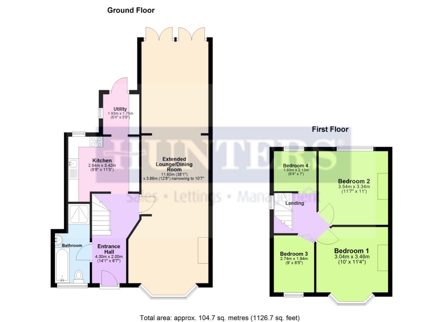 60, Westbrooke Crescent, Welling floorplan