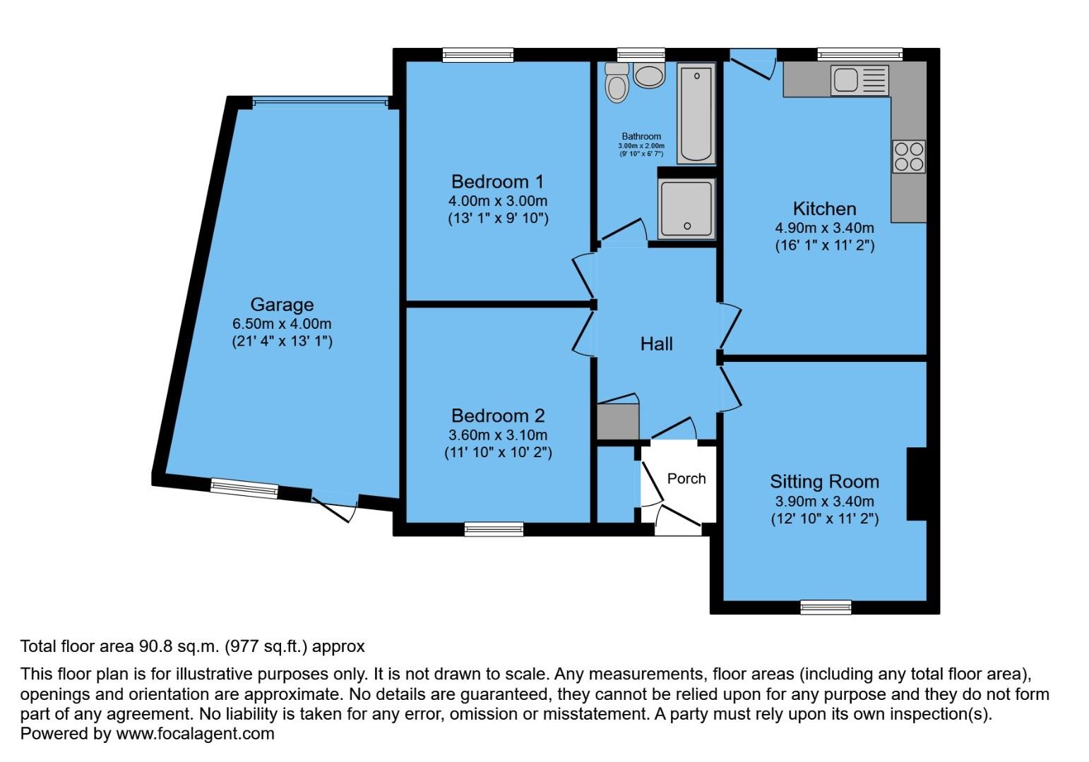 9, Hardwick Drive, Chesterfield floorplan