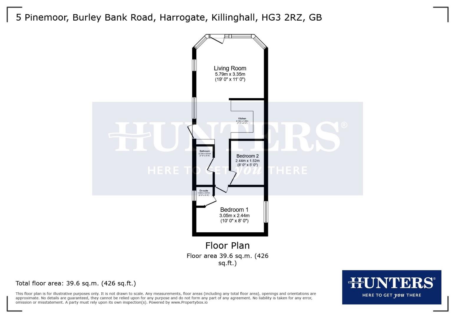 5 Pinemoor, Burley Bank Road, Harrogate floorplan