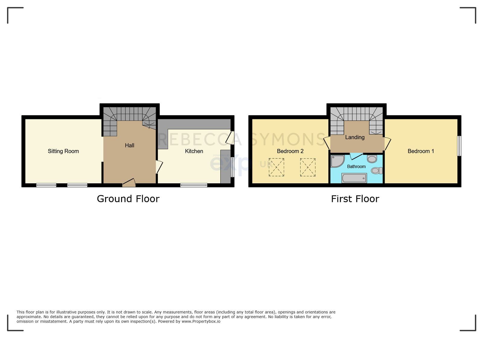 Brook House, Brook Street, Minehead floorplan