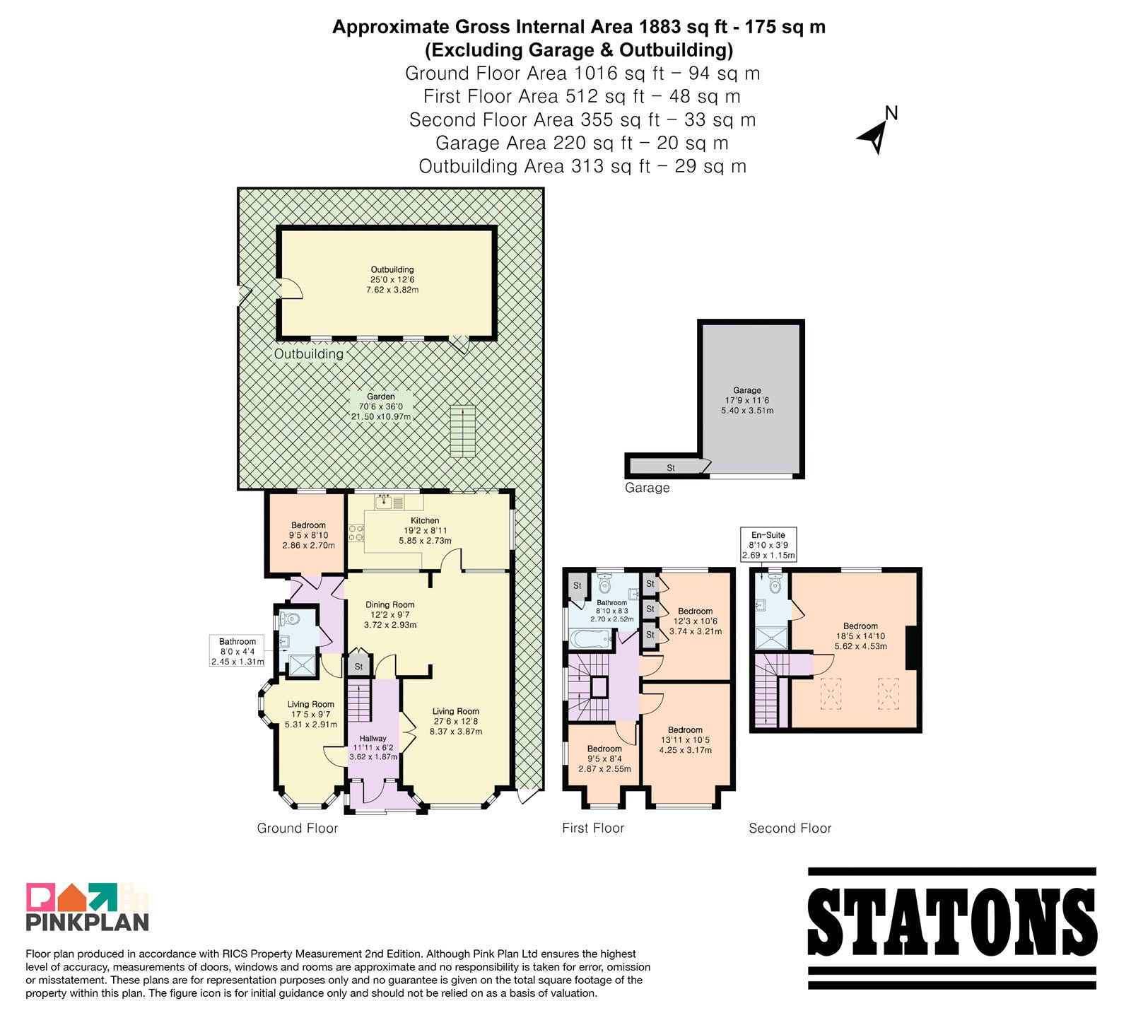 Carinya,, Tudor Road, Hertfordshire floorplan