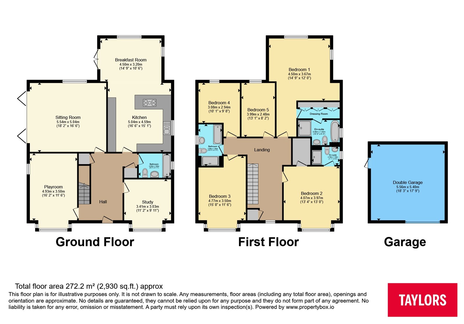 7, Turnpin Close, Buckinghamshire floorplan