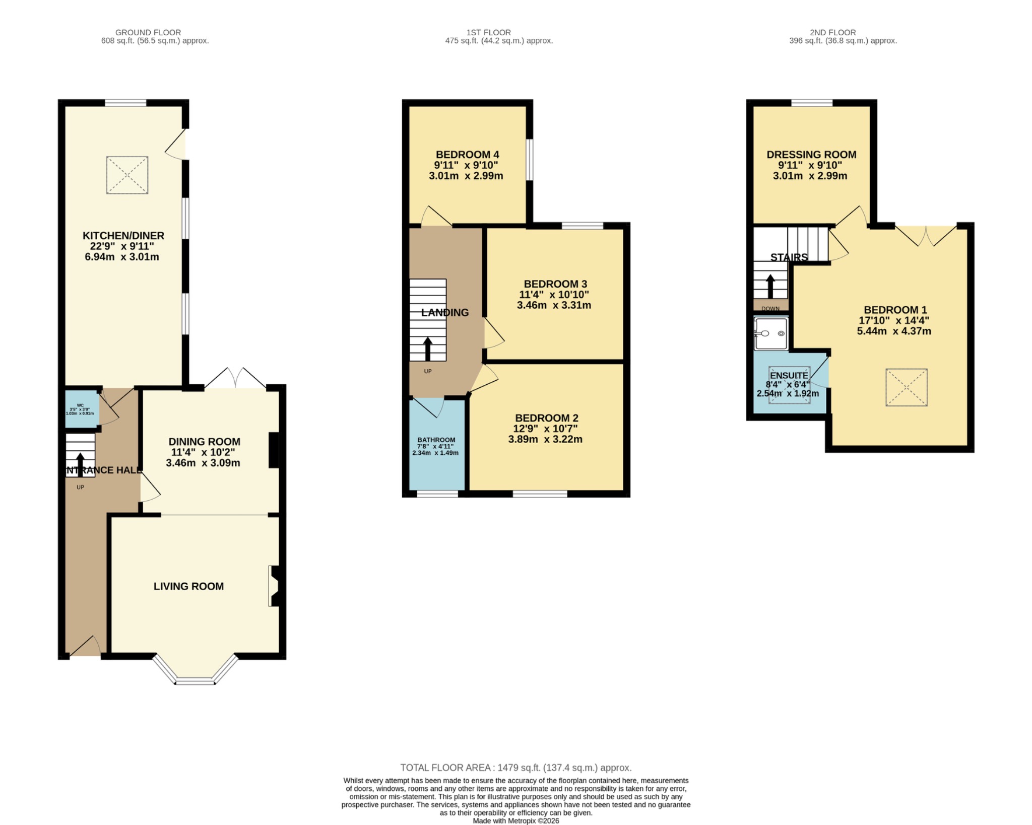 52 All Saints Avenue, Maidenhead, Berkshire floorplan