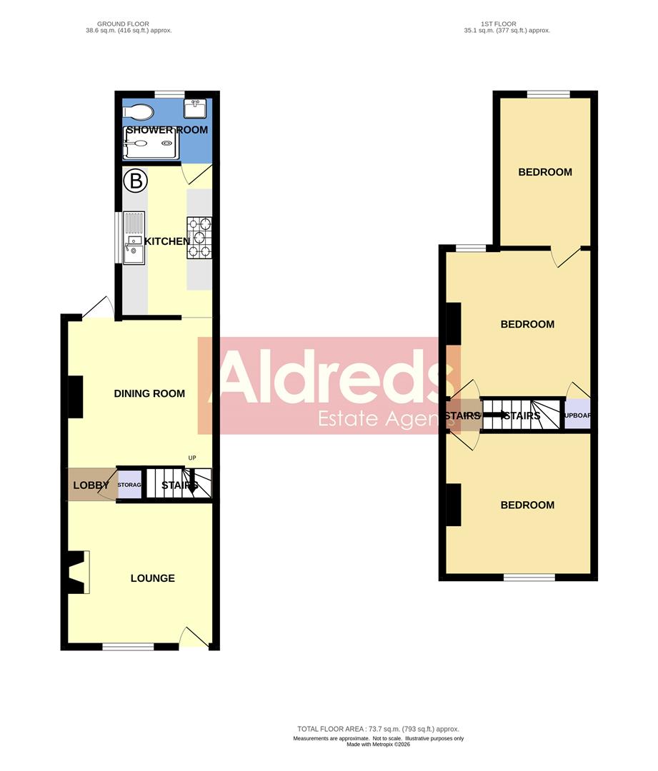 10, Gatacre Road, Great Yarmouth floorplan