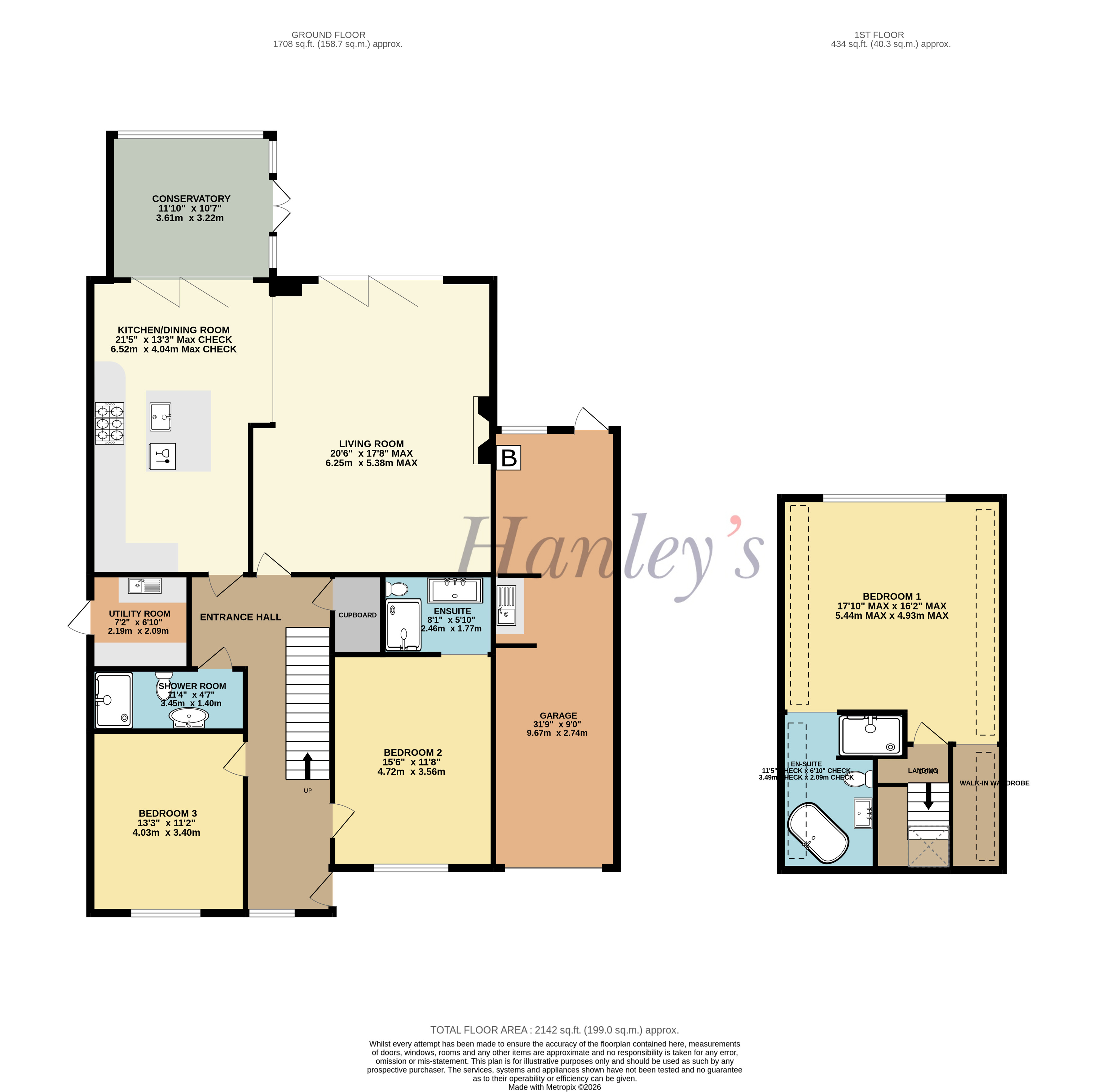 3, Botany, Highworth floorplan