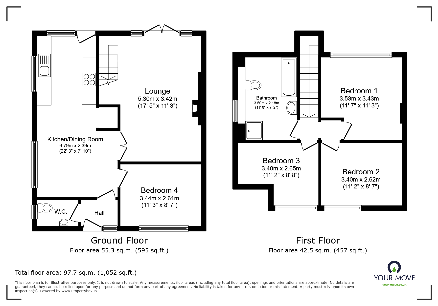 Croeso,, Plough Garth, Goole floorplan