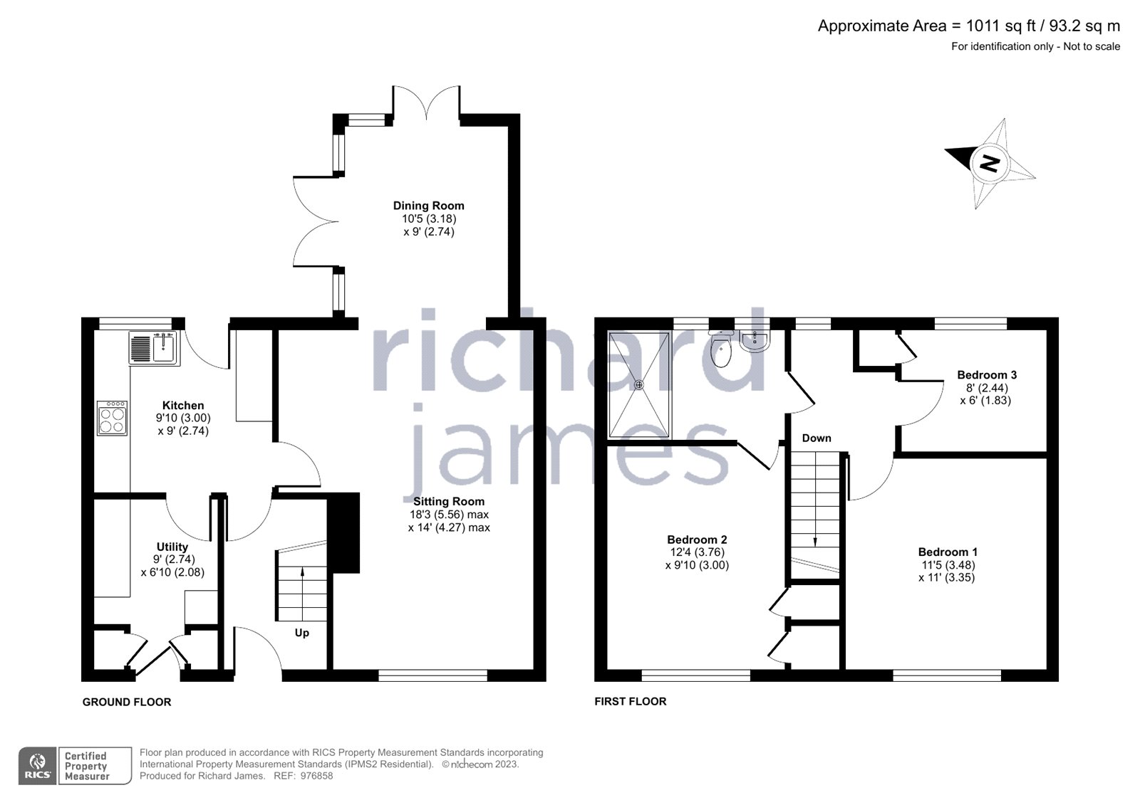 Lyndhurst Crescent, Park North, Swindon, Wiltshire SN3, 3 bedroom