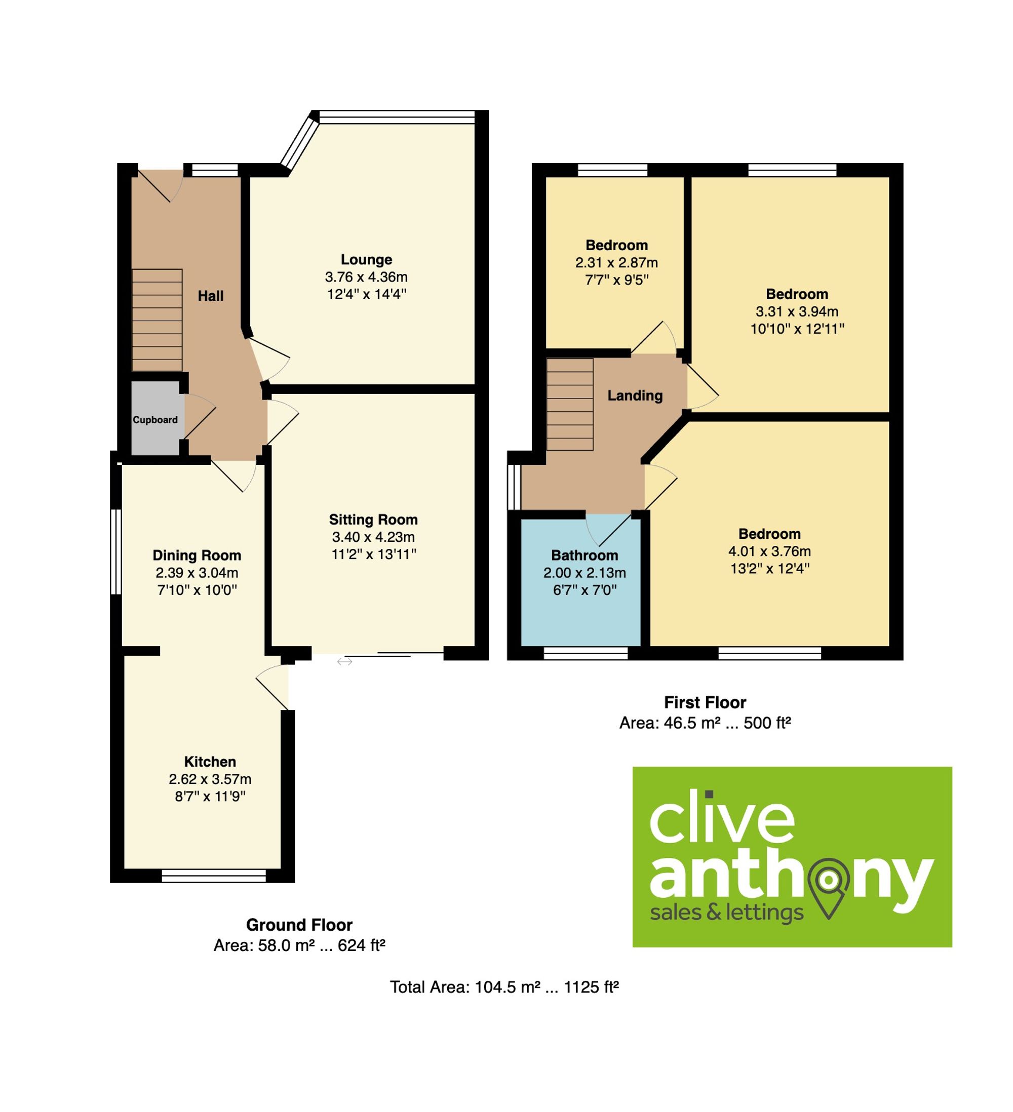9 Dales Avenue, Manchester floorplan