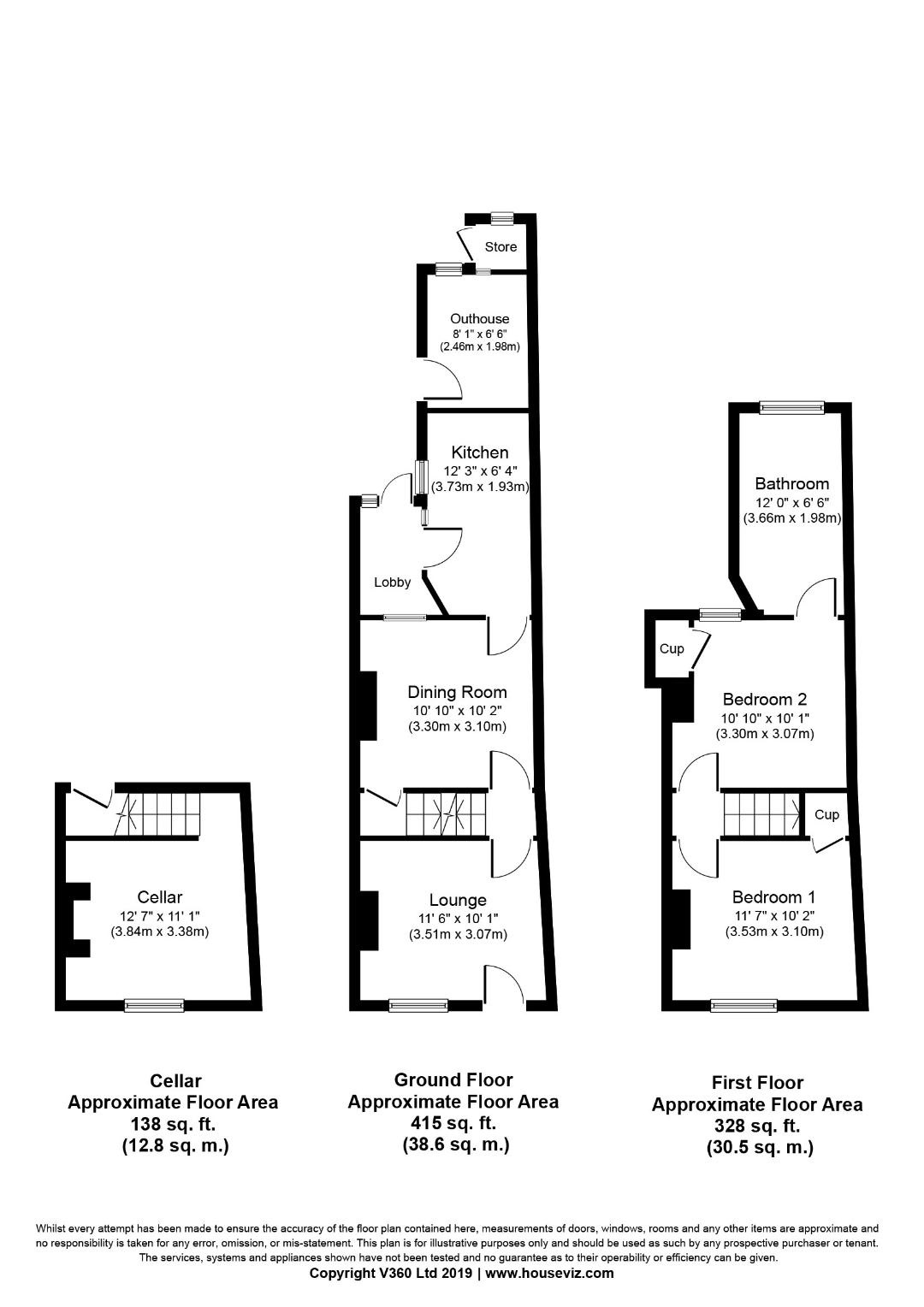 2 Bedrooms Terraced house for sale in Borden Lane, Sittingbourne ME10