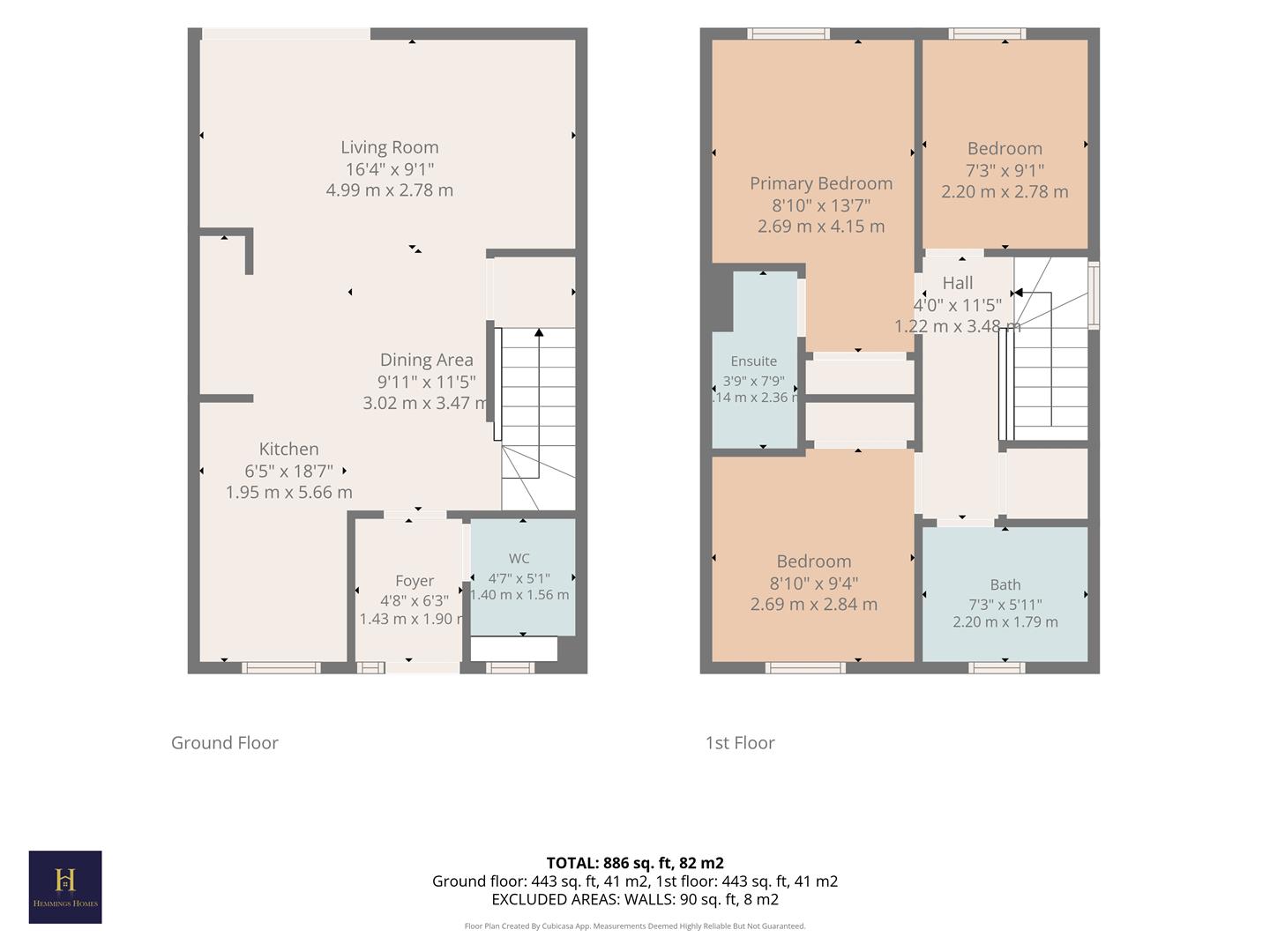 2, Busby Place, Wishaw floorplan