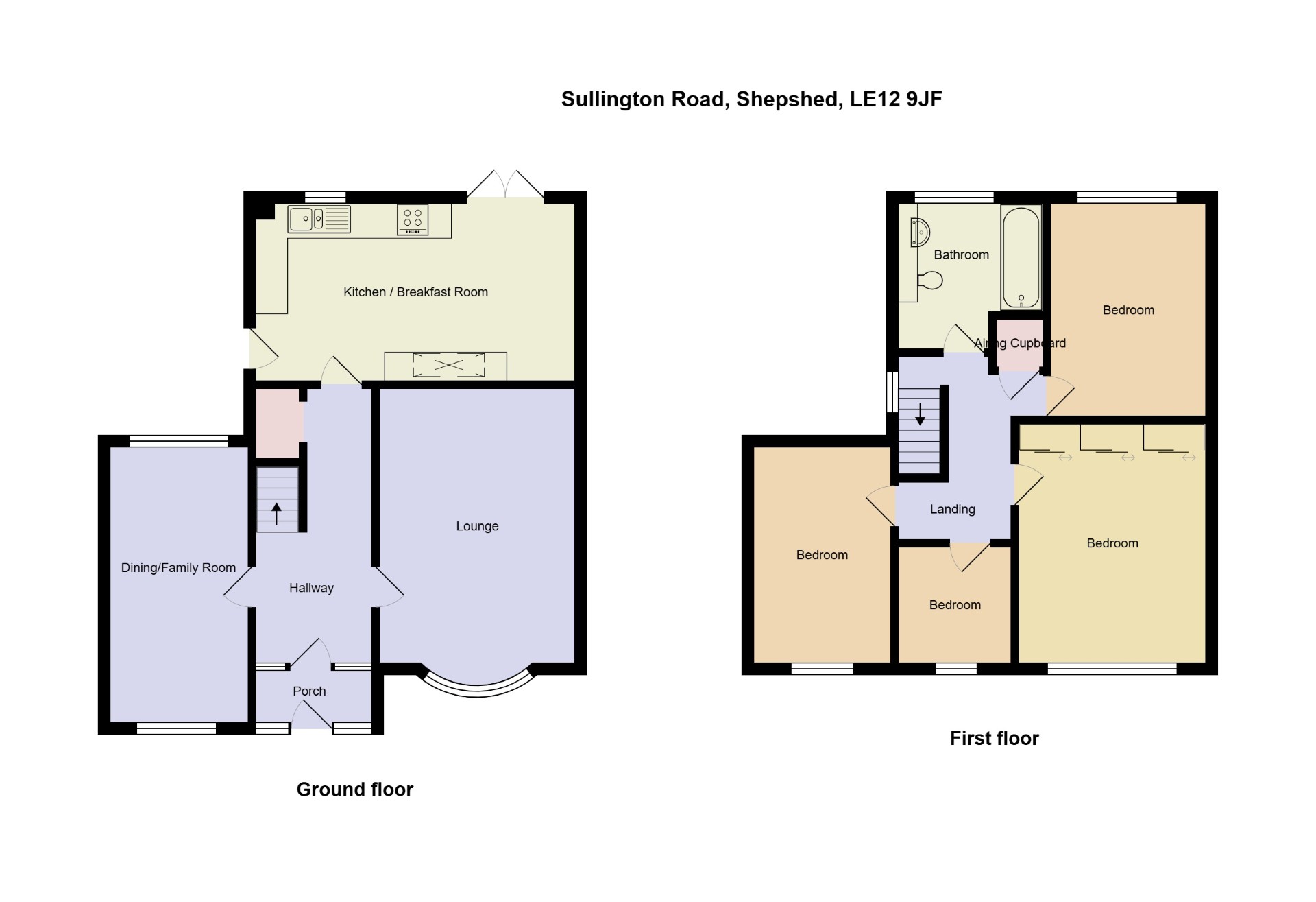 73, Sullington Road, Shepshed floorplan