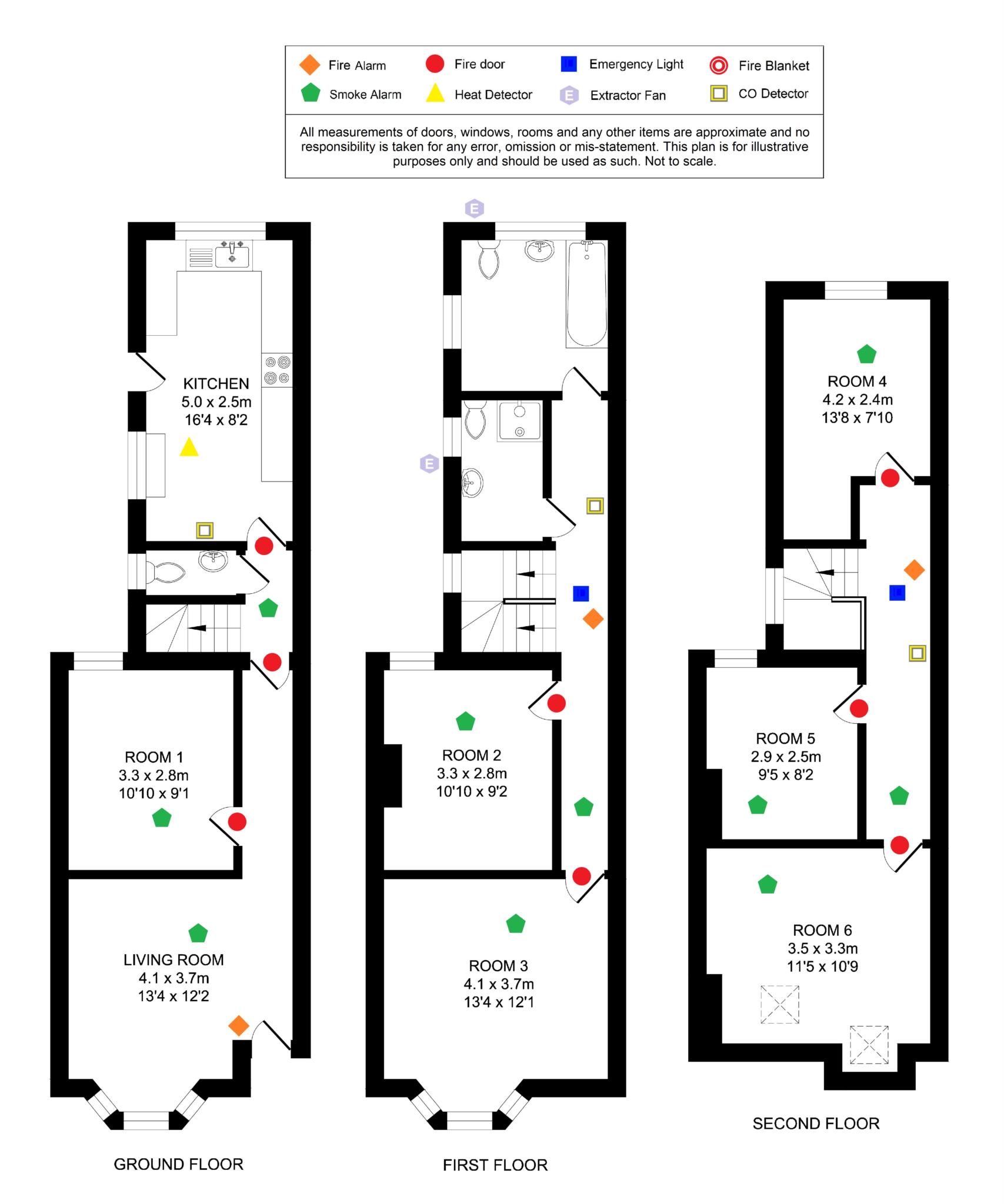 43, Swainstone Road, Reading floorplan