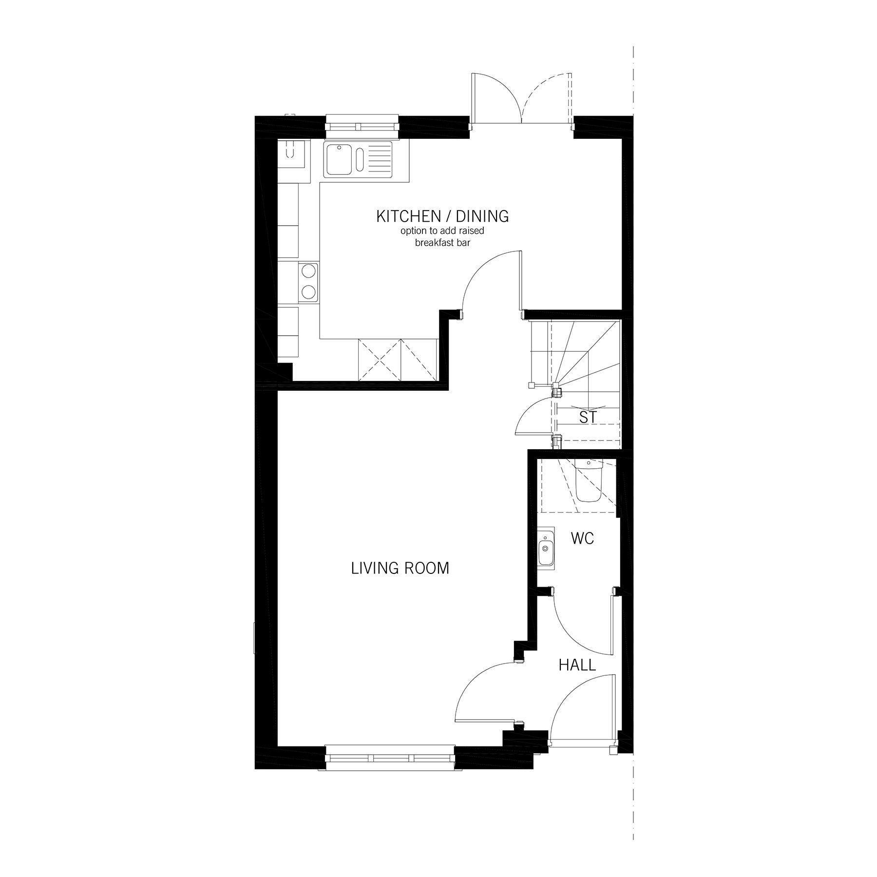 "Argyll II" at Church Road, Warton, Preston PR4, 3 bedroom semi