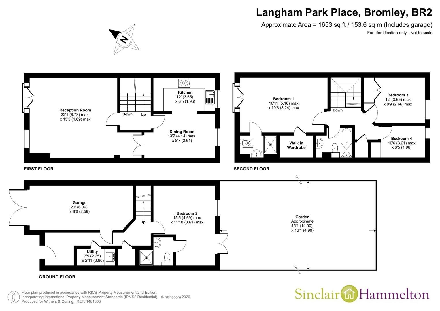 31, Langham Park Place, Bromley floorplan