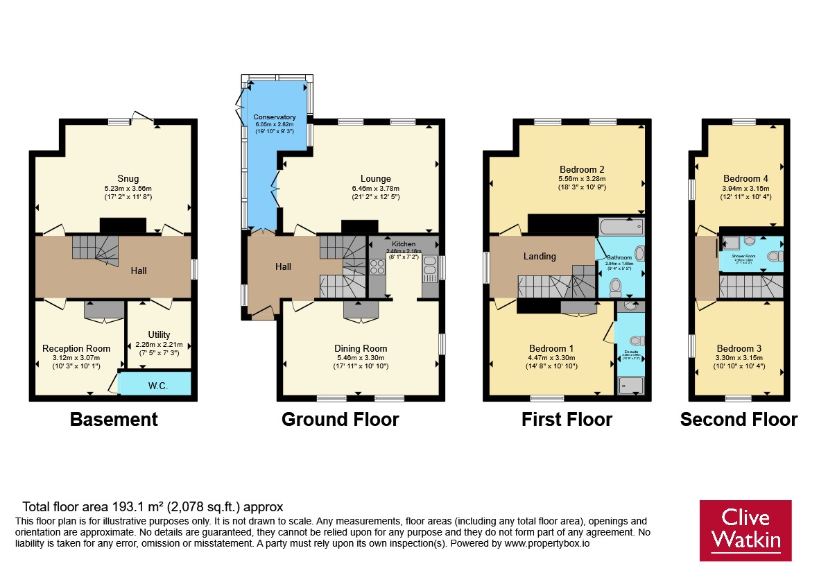 46, The Mount, Wirral floorplan