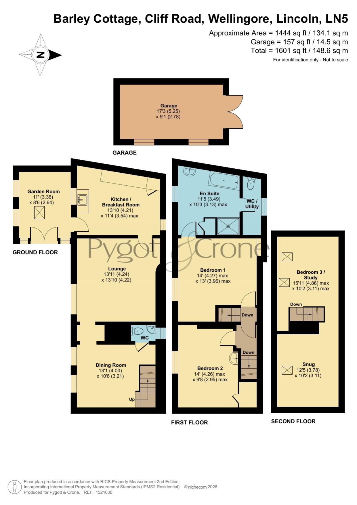 Barley Cottage, Cliff Road, Lincoln floorplan