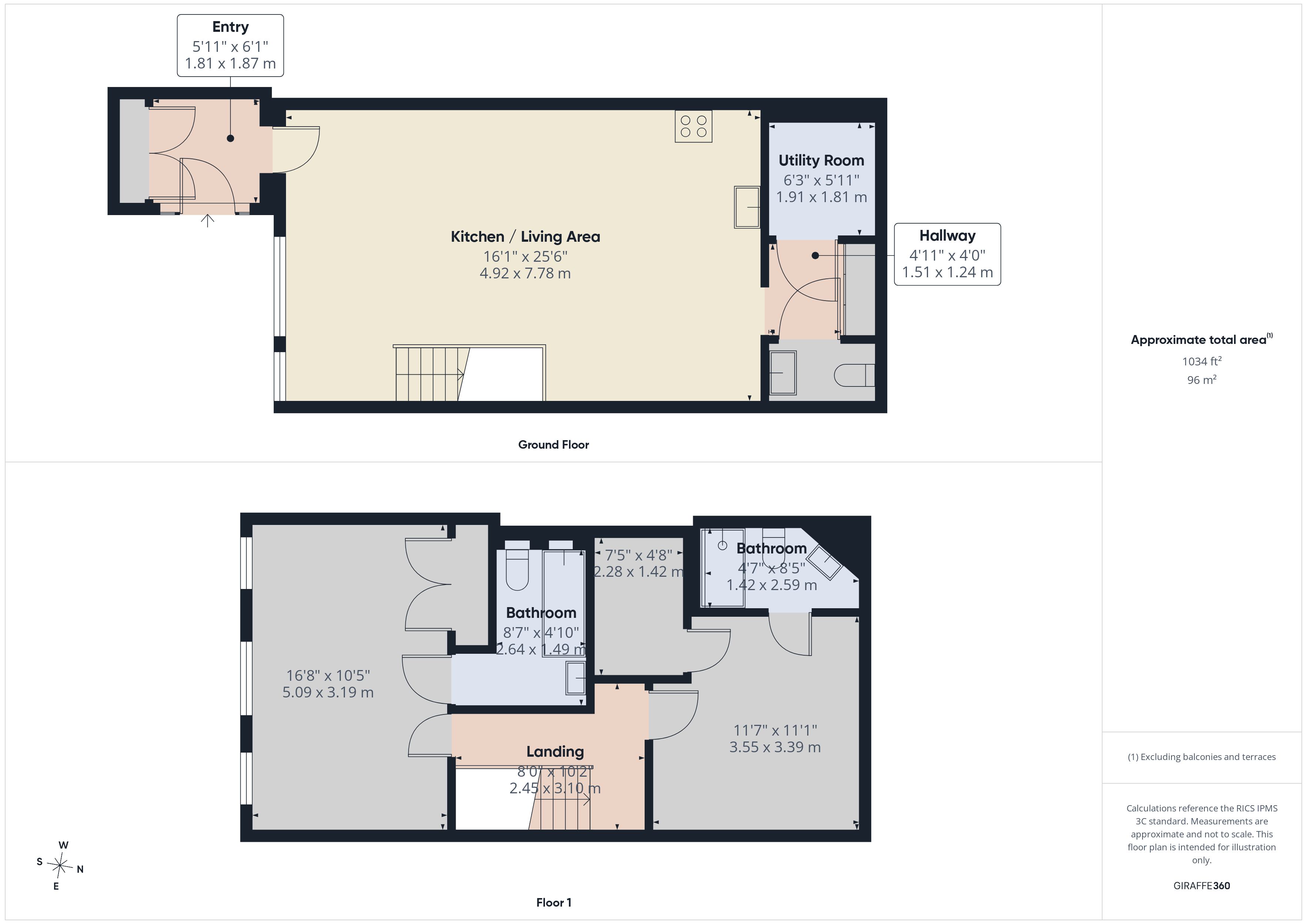 Atticus House, 23b, Lansdown Place Lane, Cheltenham floorplan